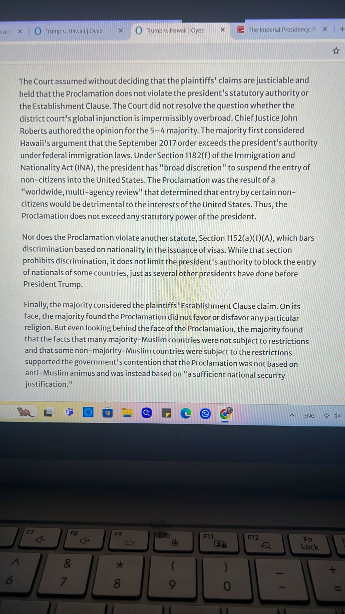 given the recent controversies about the legitimacy of the court?Cite sources!!! (this