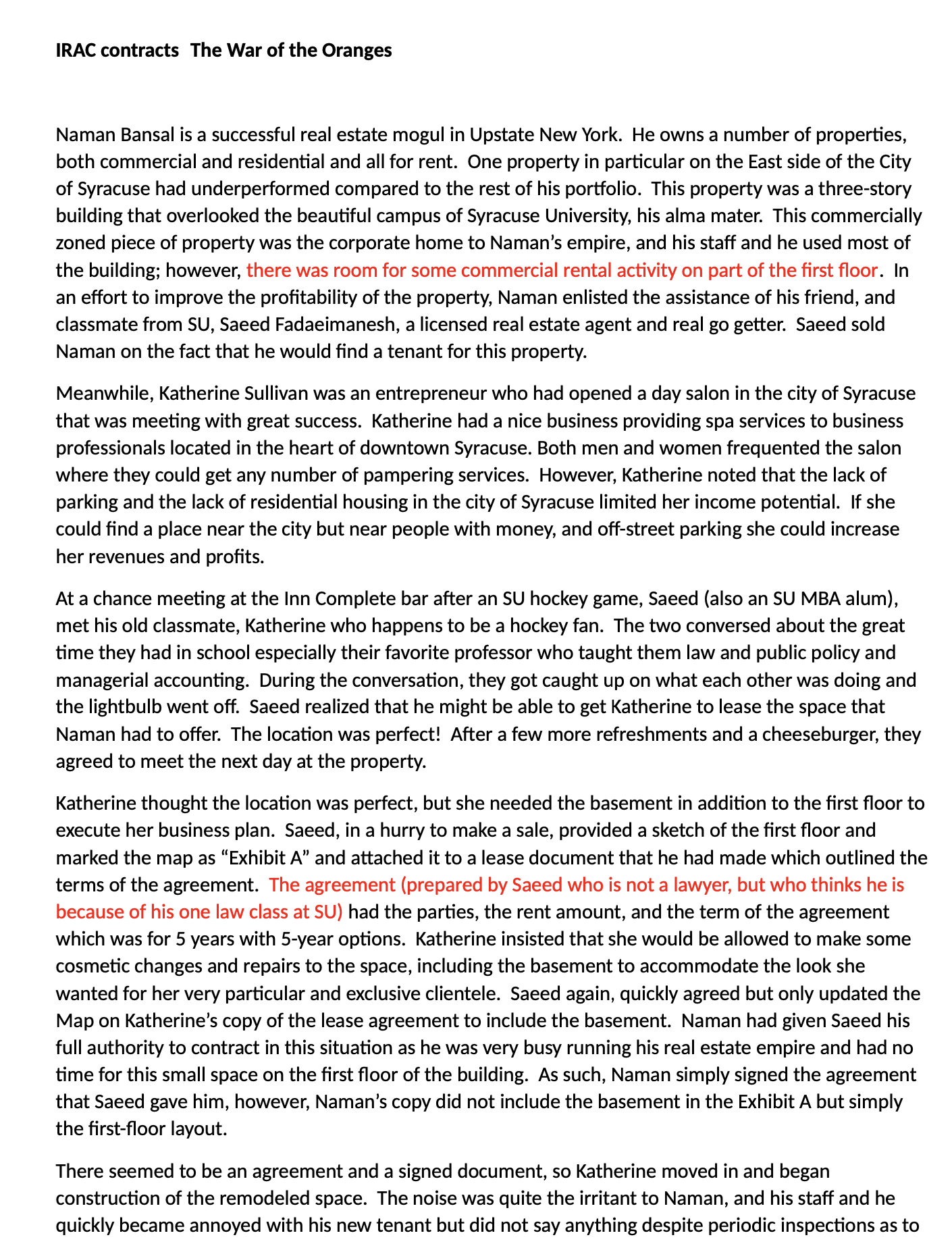 attached. demanded that Katherine stop using the thermostat; however, Katherine continued and