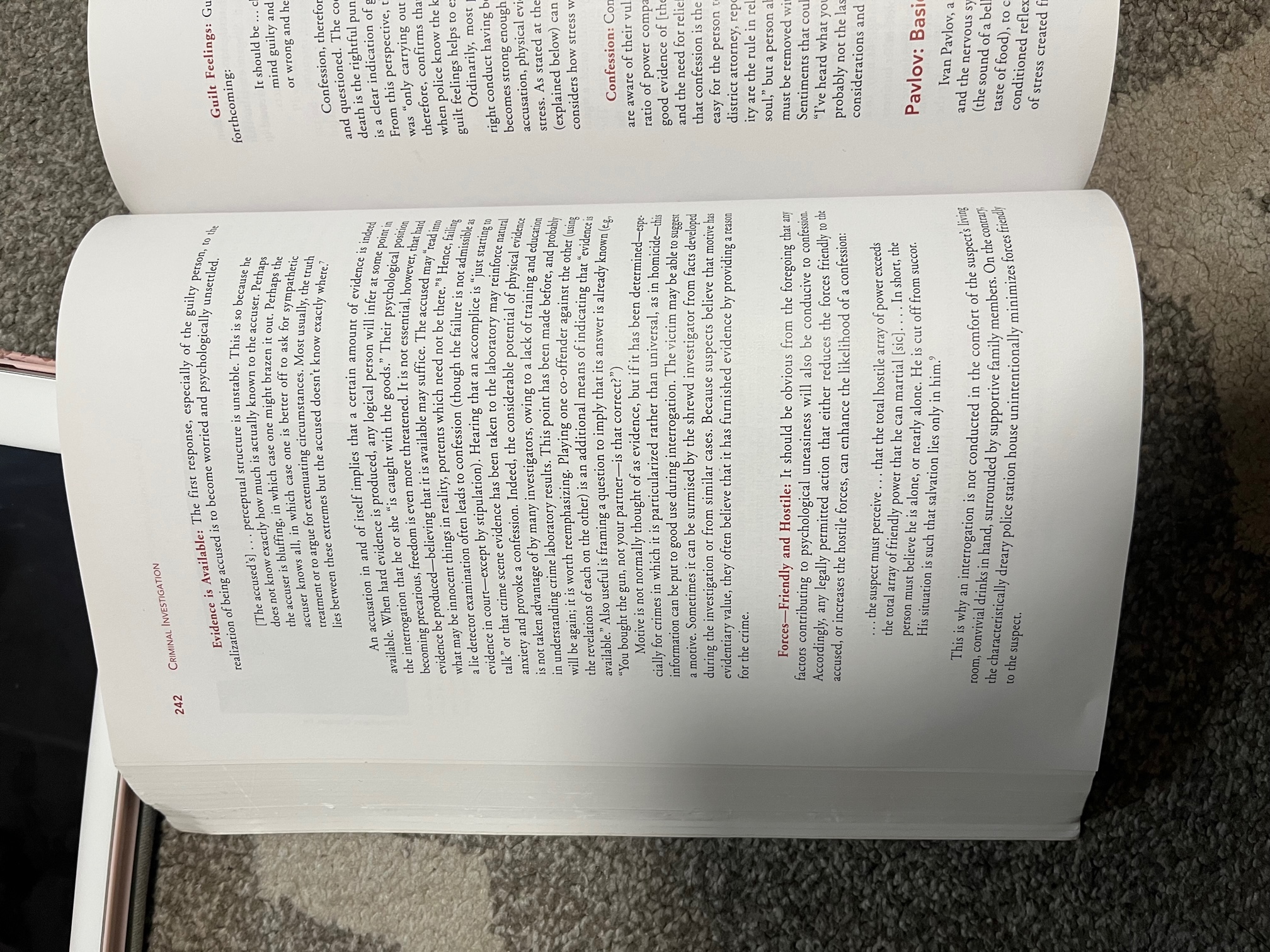 AND PRINCIPLES nay still provide potentially 241 mental to the suspect's case