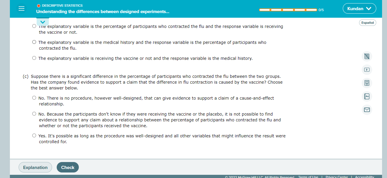 Instead of a randomized experiment, so that the researcher can control the