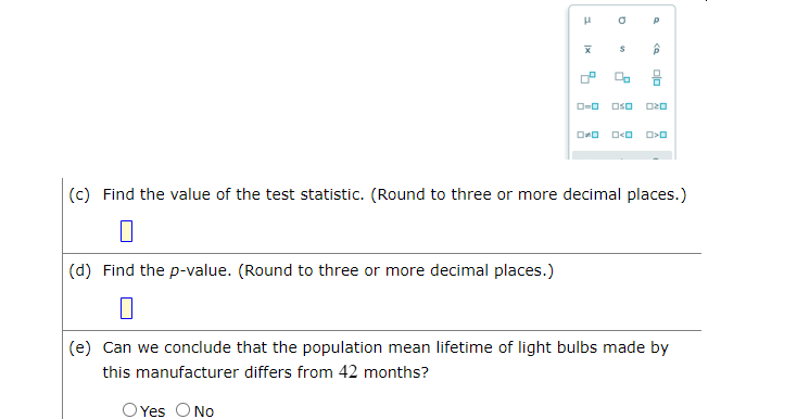 one) X 5 2 Type I Type II(C) Suppose the true mean