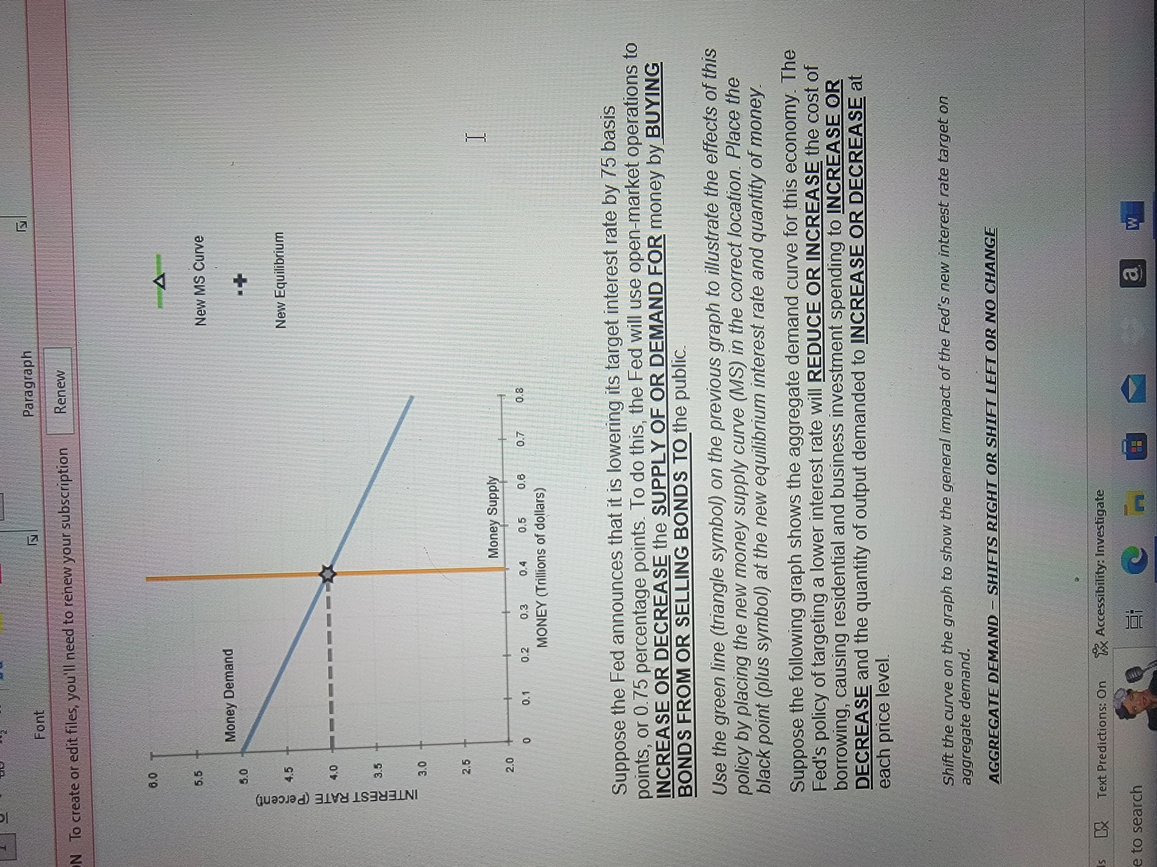 Renew True or False: President Roosevelt was trying to increase aggregate demand.