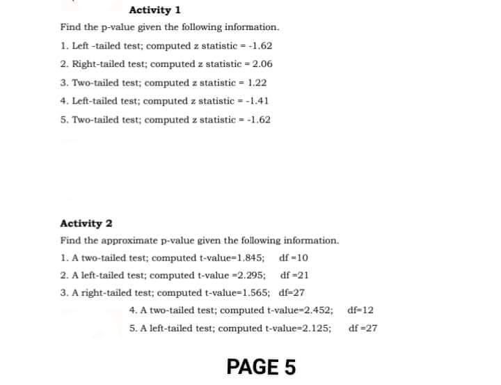 a 0.05 level of significance, is there sufficient evidence to conclude that