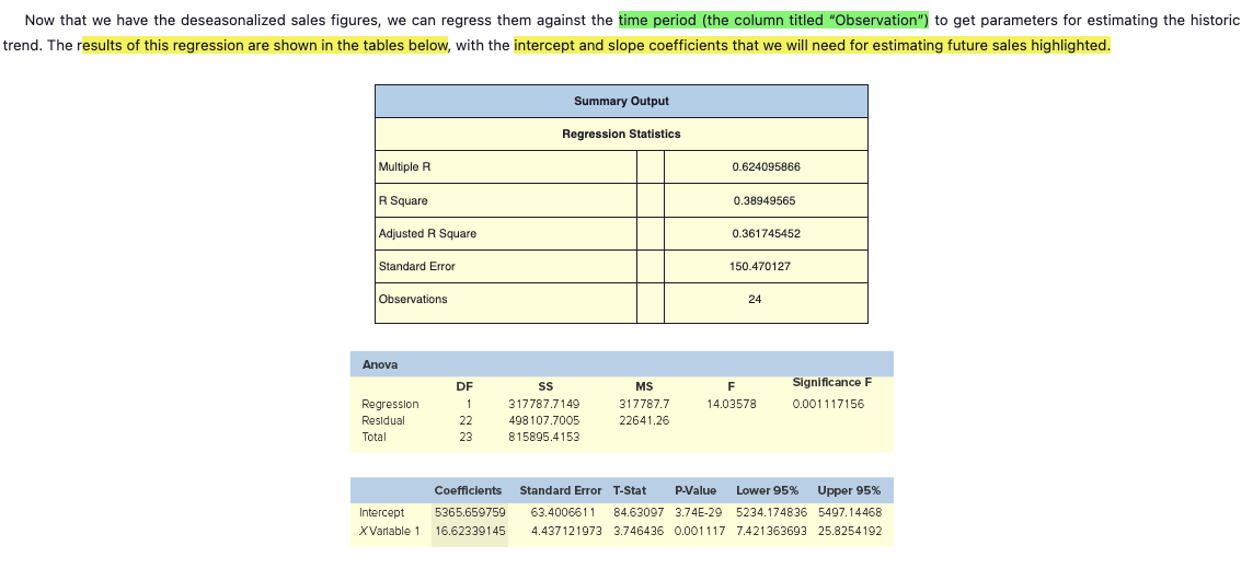 different from the textbook example. Please see the excel report and Textbook