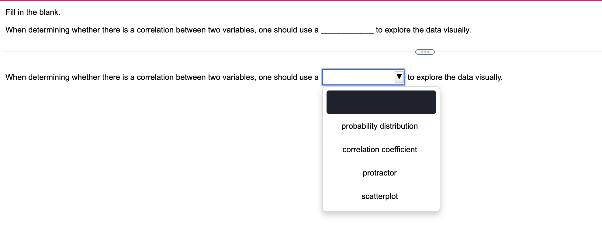 of pizza appear to be correlated. O B. No, because the price