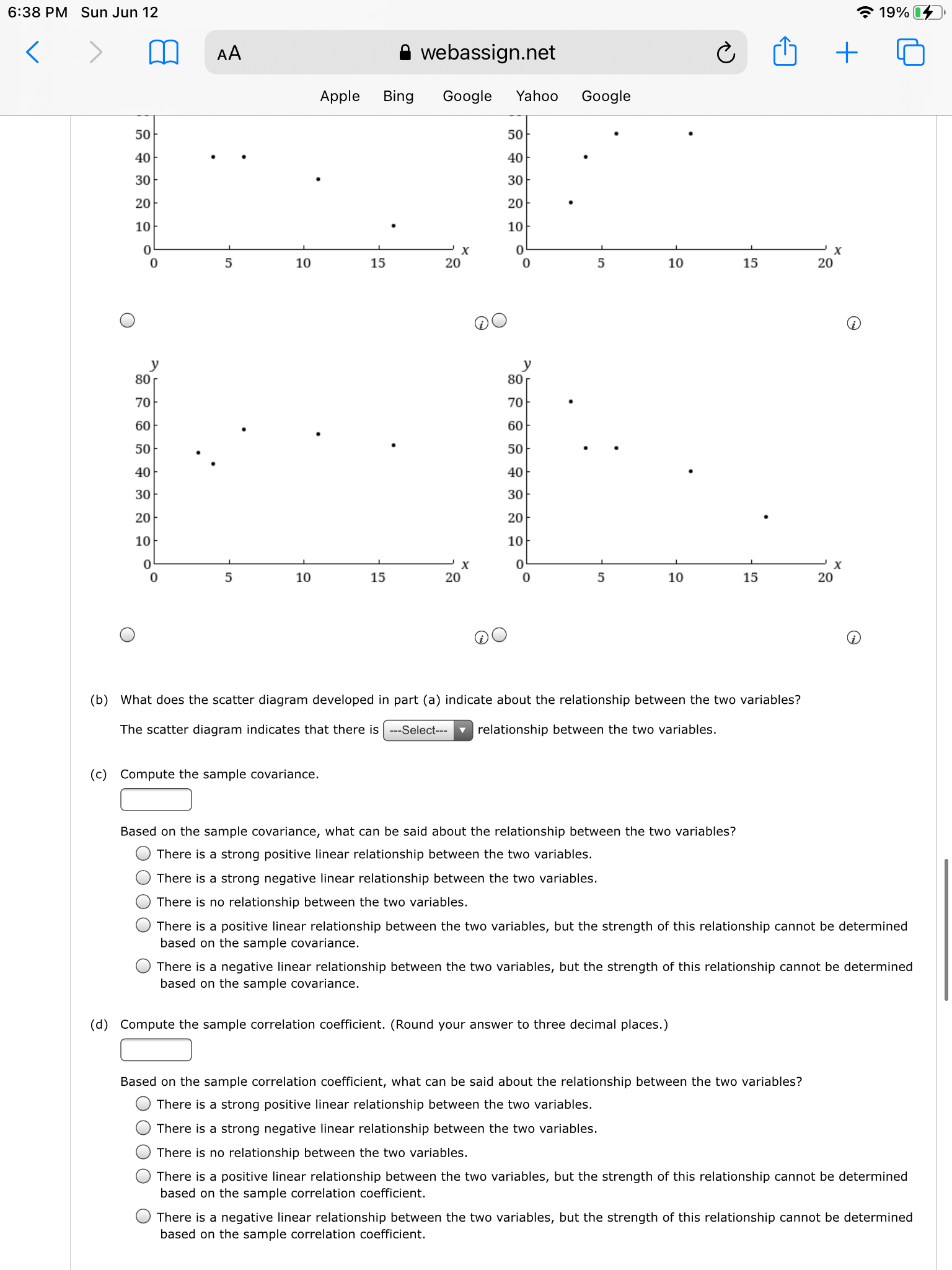 third quartile million dollars maximum million dollars b) Compute the lower and