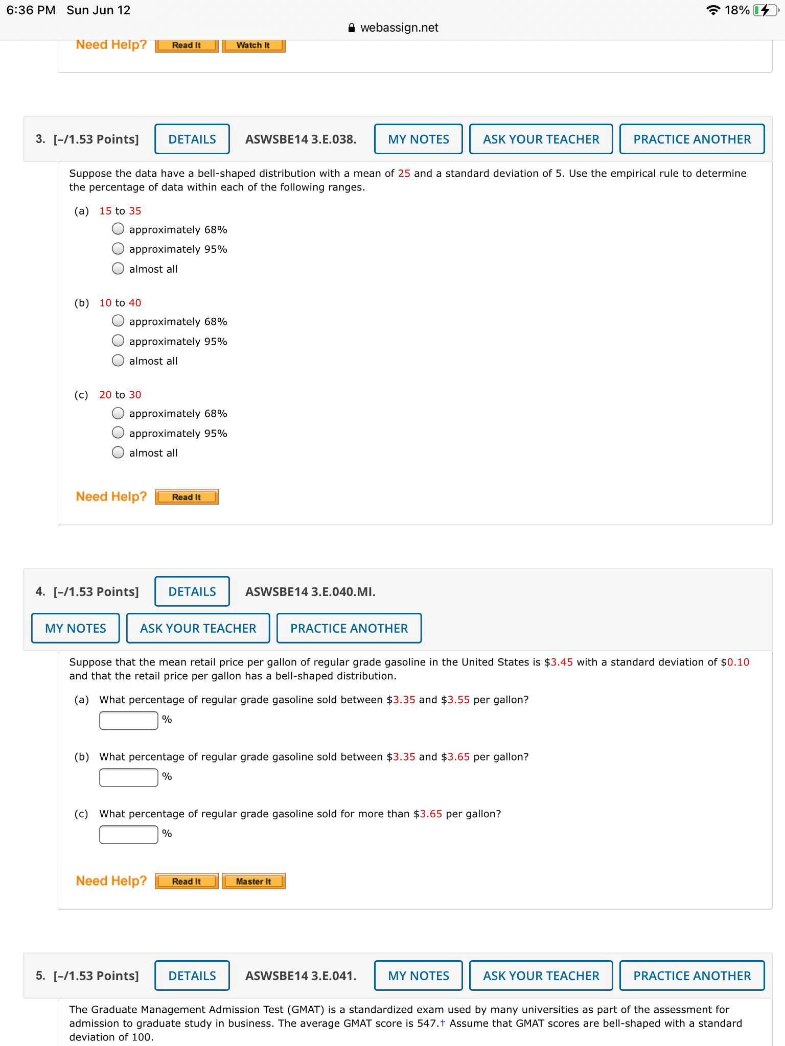 18% 04 webassign.net 7. [-/1.53 Points] DETAILS ASWSBE14 3.E.046.MI. MY NOTES ASK