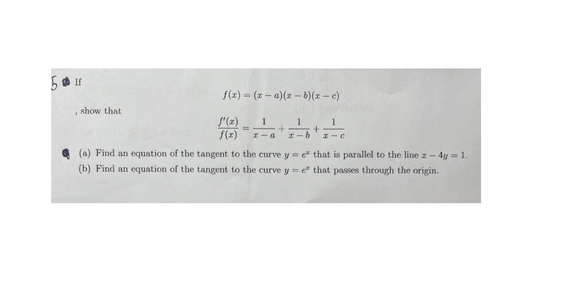 f' (x) 1 f ( II ) x - a I- b