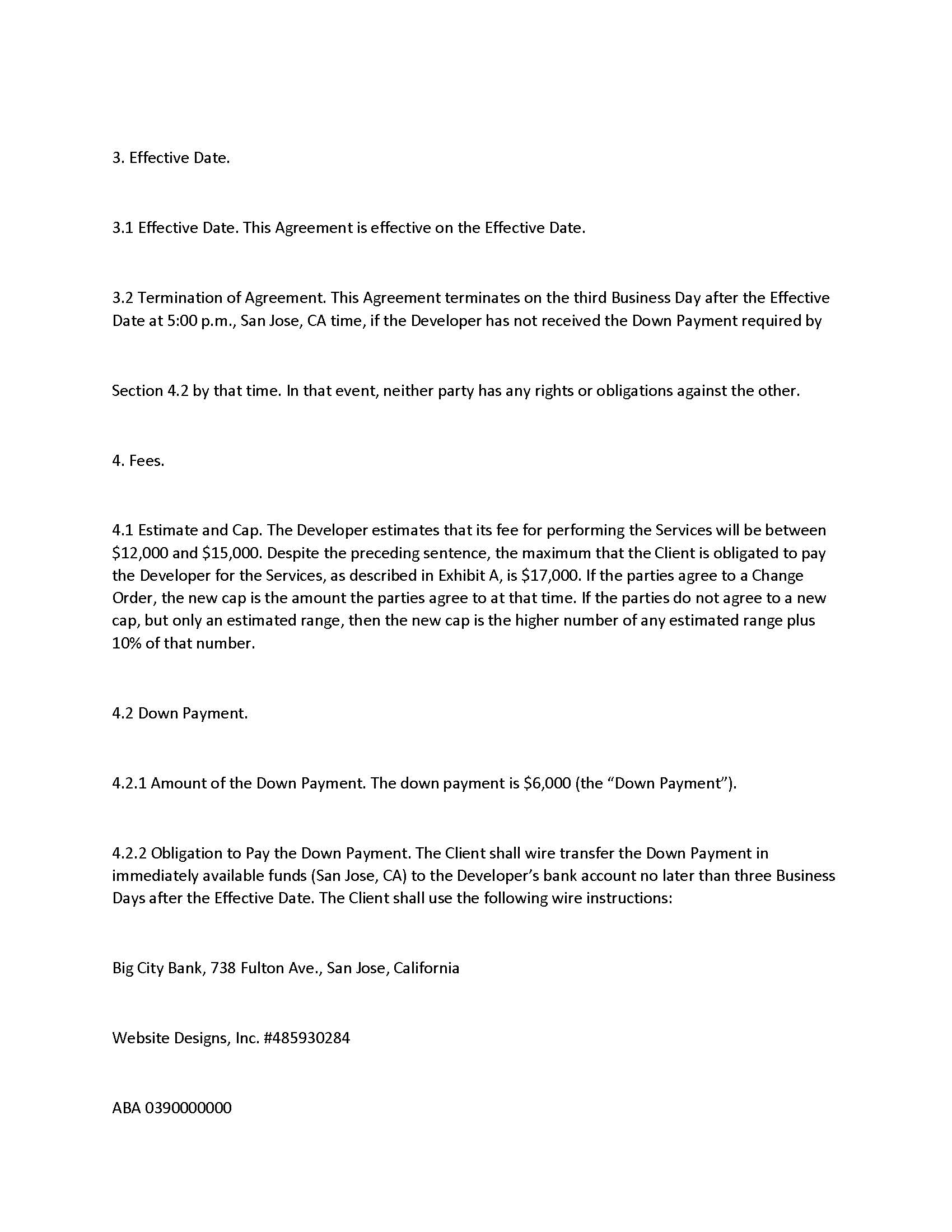 Agreement Version 1 agreement 2) Identify all contract concept(s)(from Appendix 1) that