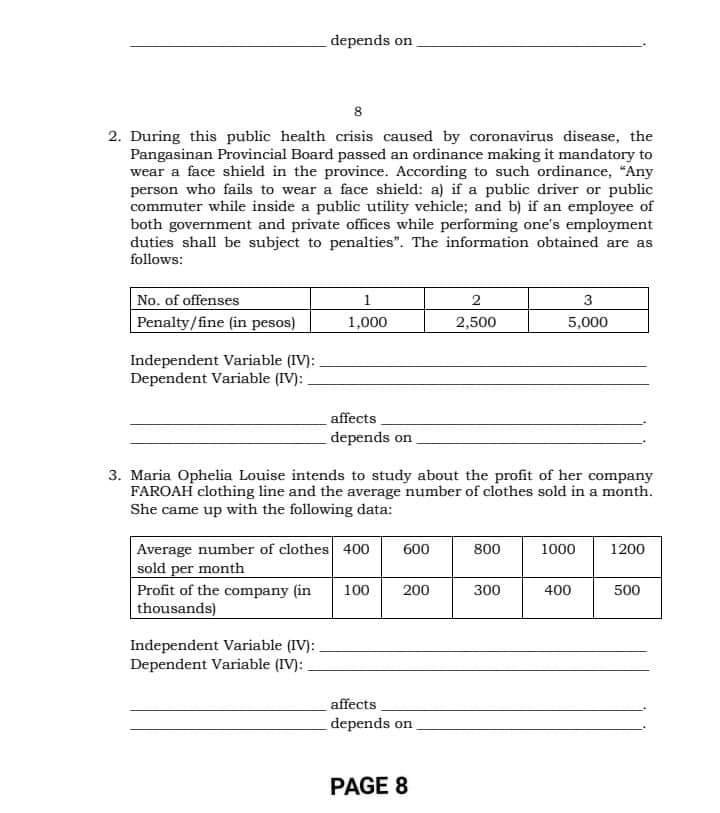 0.68 D. 0.69 7. What is the equation of the line of