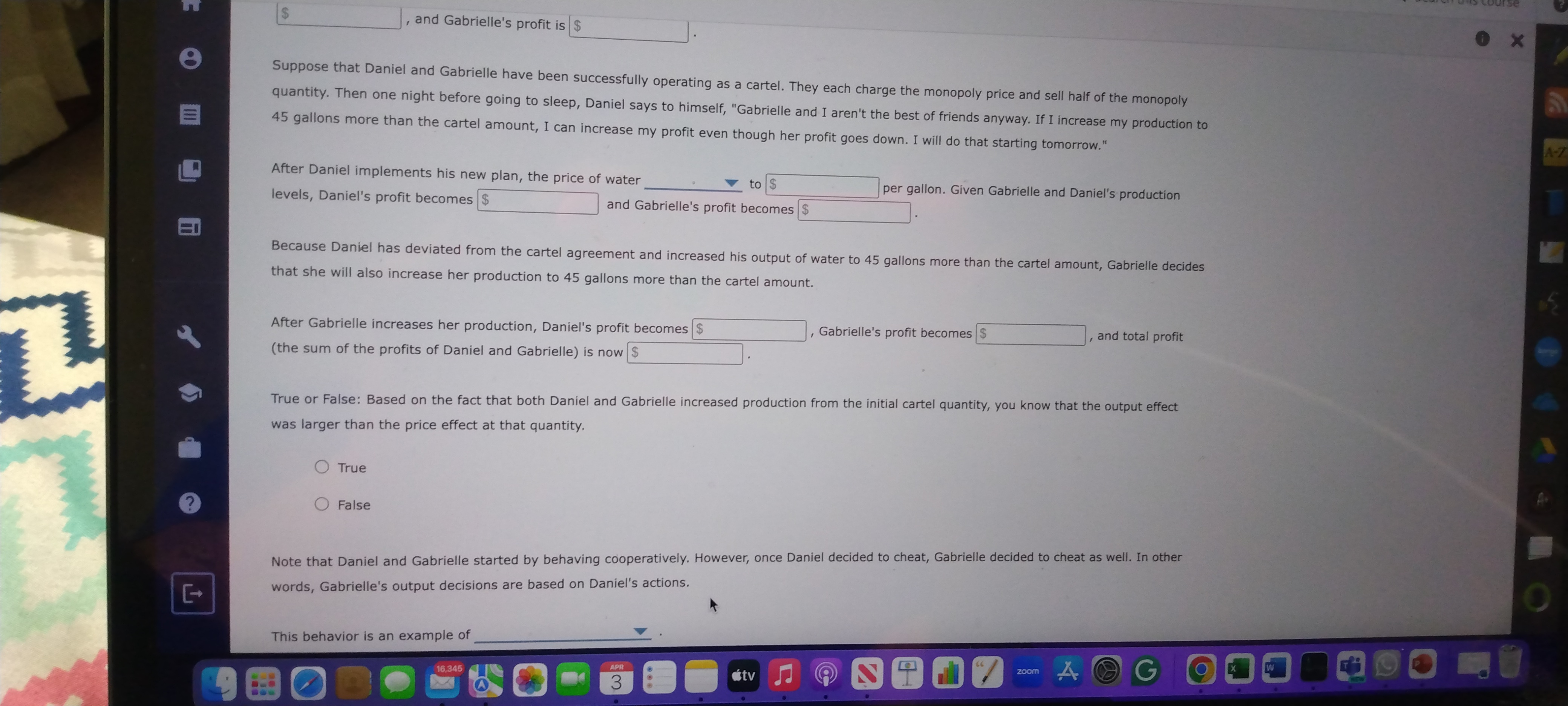 Dollars per gallon) (Gallons of water) (Dollars) A-Z 6.00 5.50 45 $247.50
