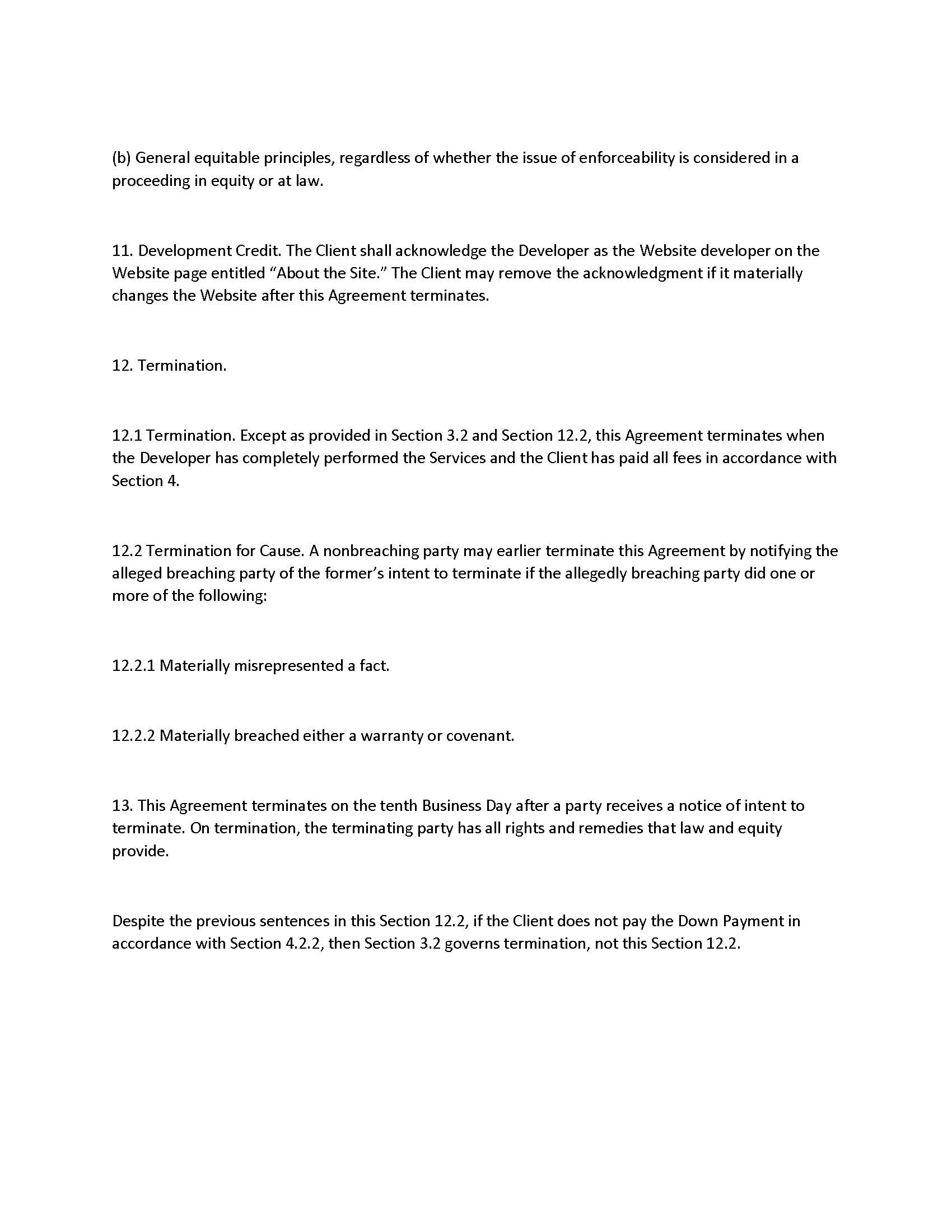 guide your decision as to which contract concept will memorialize a specic