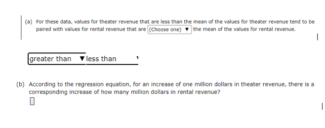 questions about the relationships between pairs of variables and the values of