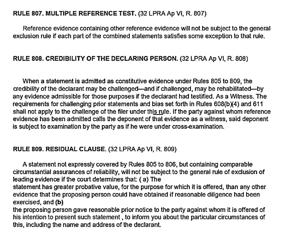 not be considered relevant evidence if the declarant testifies at the trial