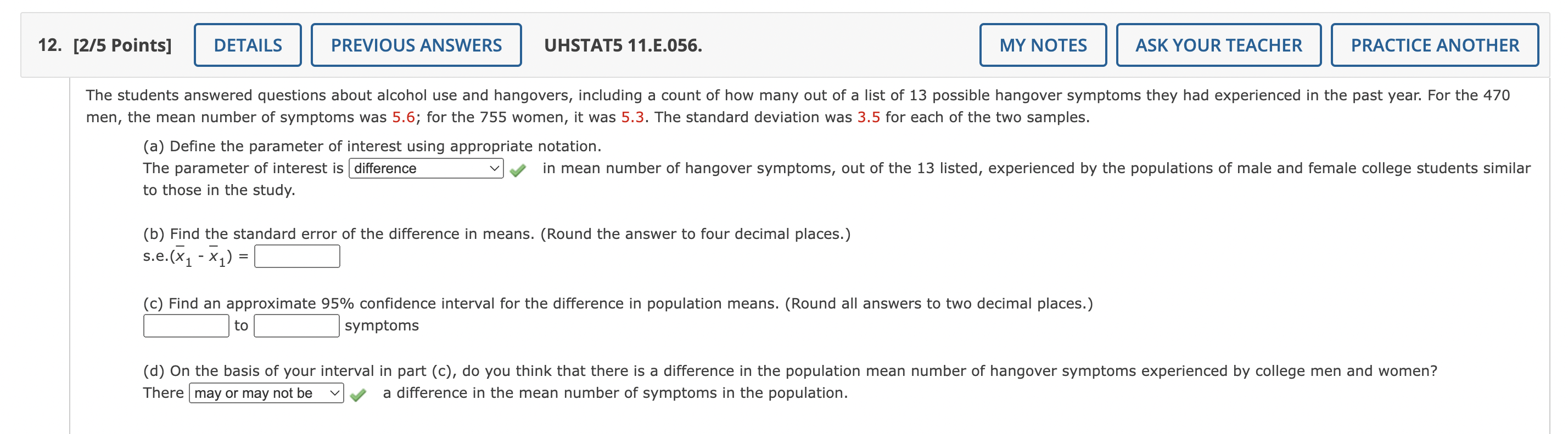 that can be selected from this sample. C) This is the average