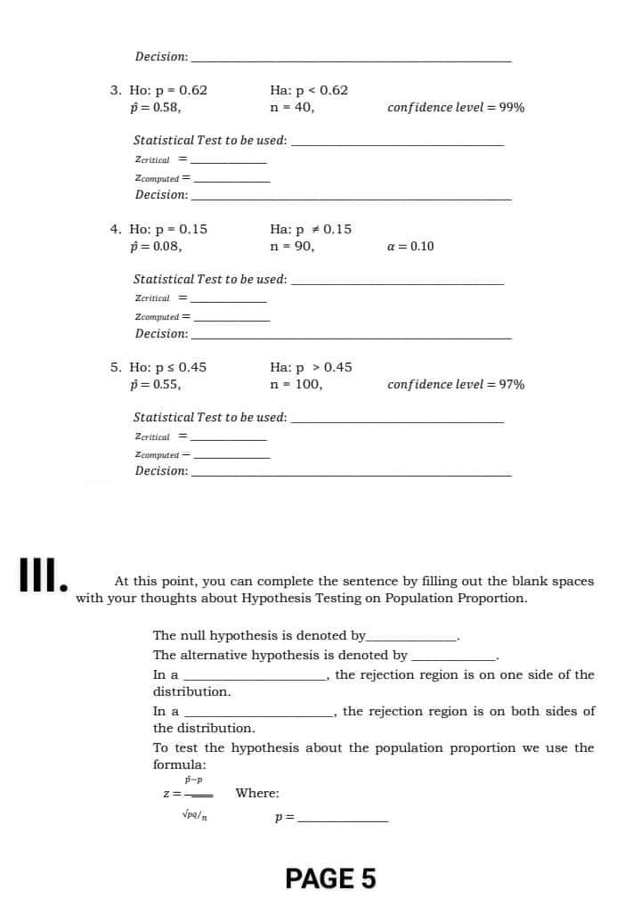 p>0.75 Ha: p#0.75 b. H.: p=0.75 d. Ho: p=0.25 Ha: p Zcritical
