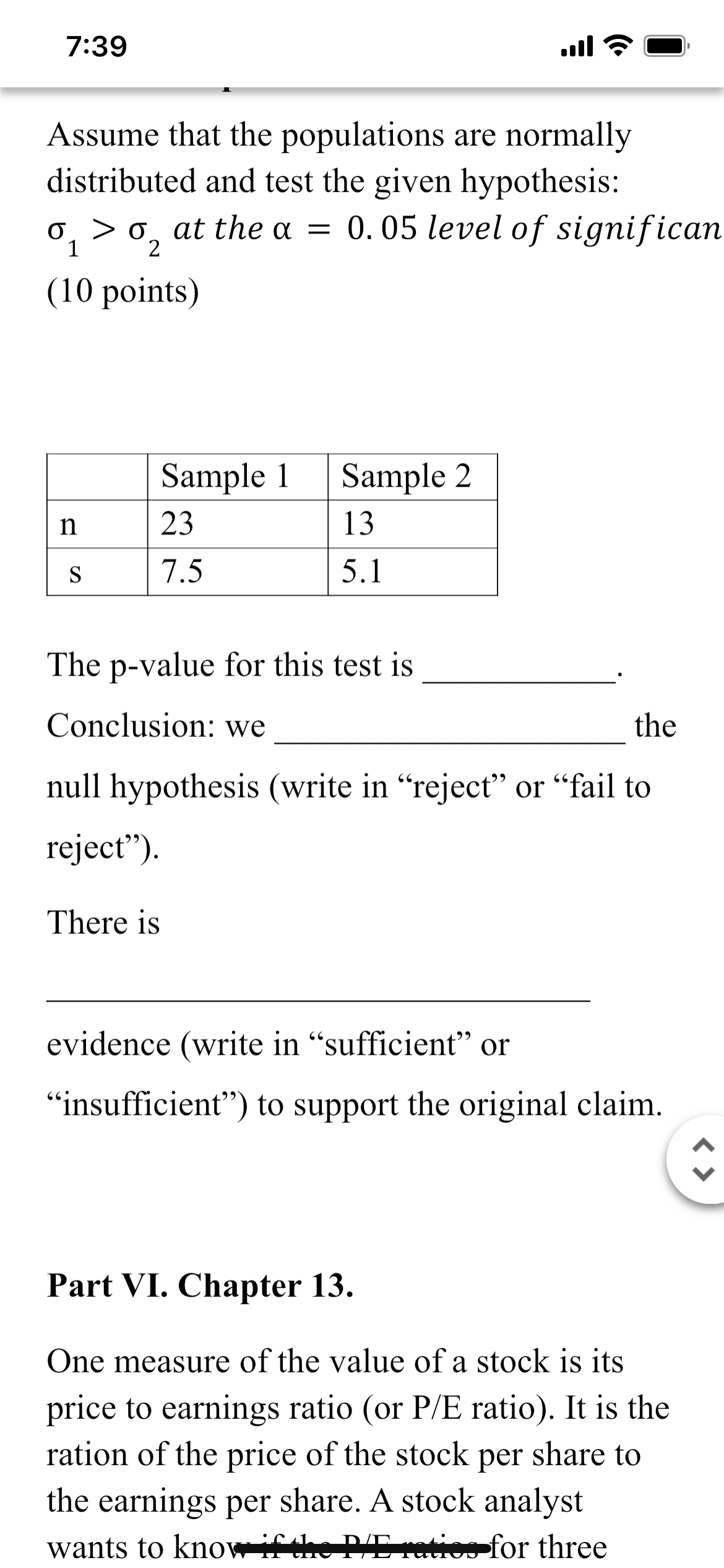 . . 2 . of determmation, R , 1s Write a short
