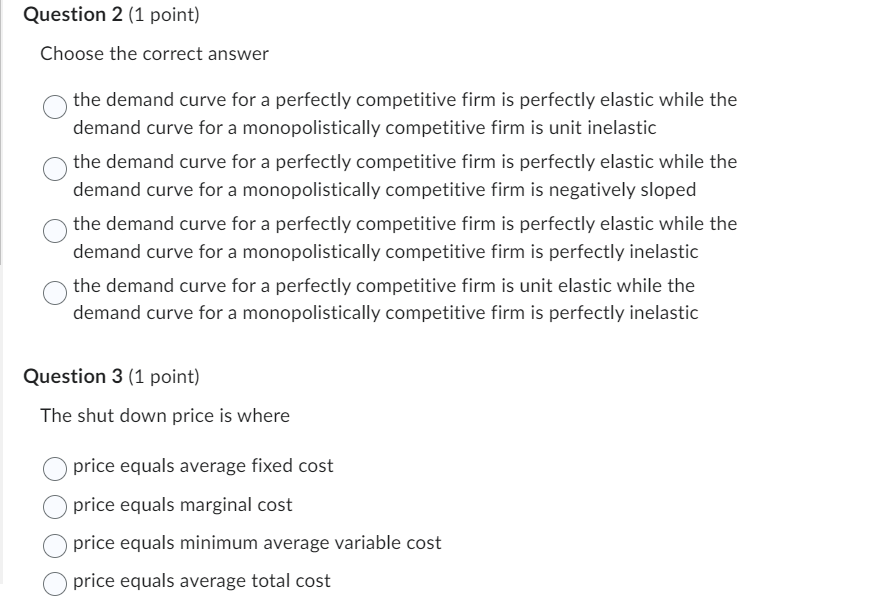 Calculate the economic profit assuming that: price = $15 average total cost