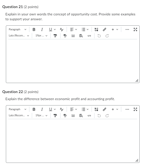 exceeds supply O supply exceeds demand O guantity demanded exceeds quantity supplied