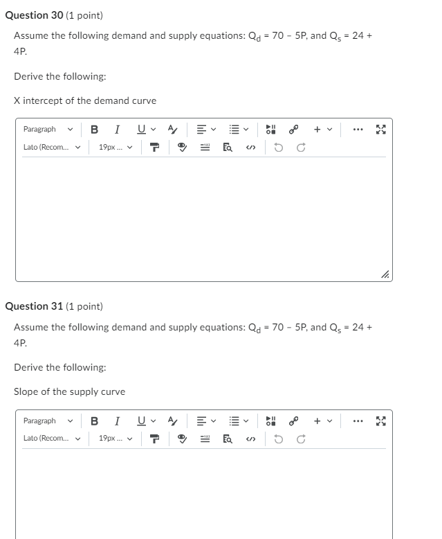 percentage change in quantity demanded is zero O the percentage change in