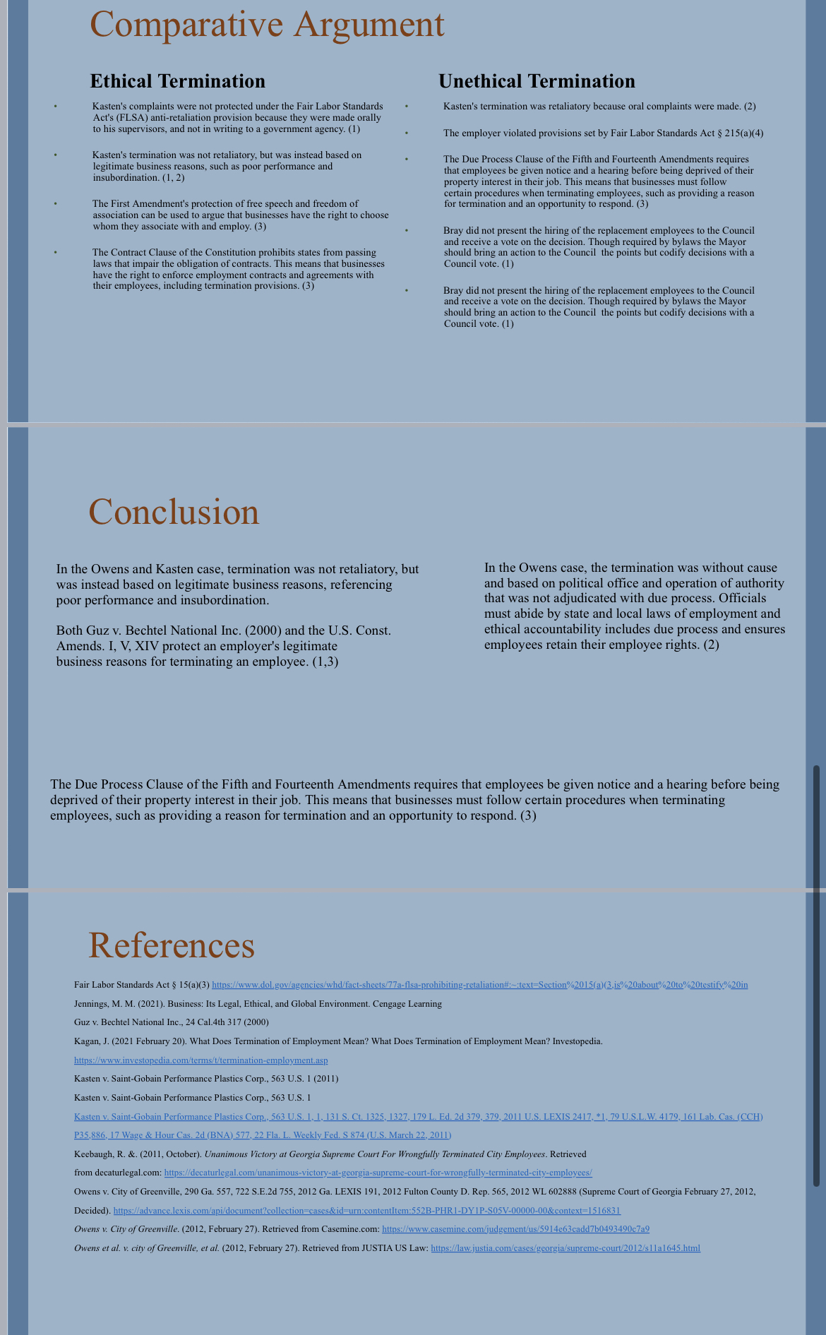 the end of an employee's work with a company (Kagan, 2021). An