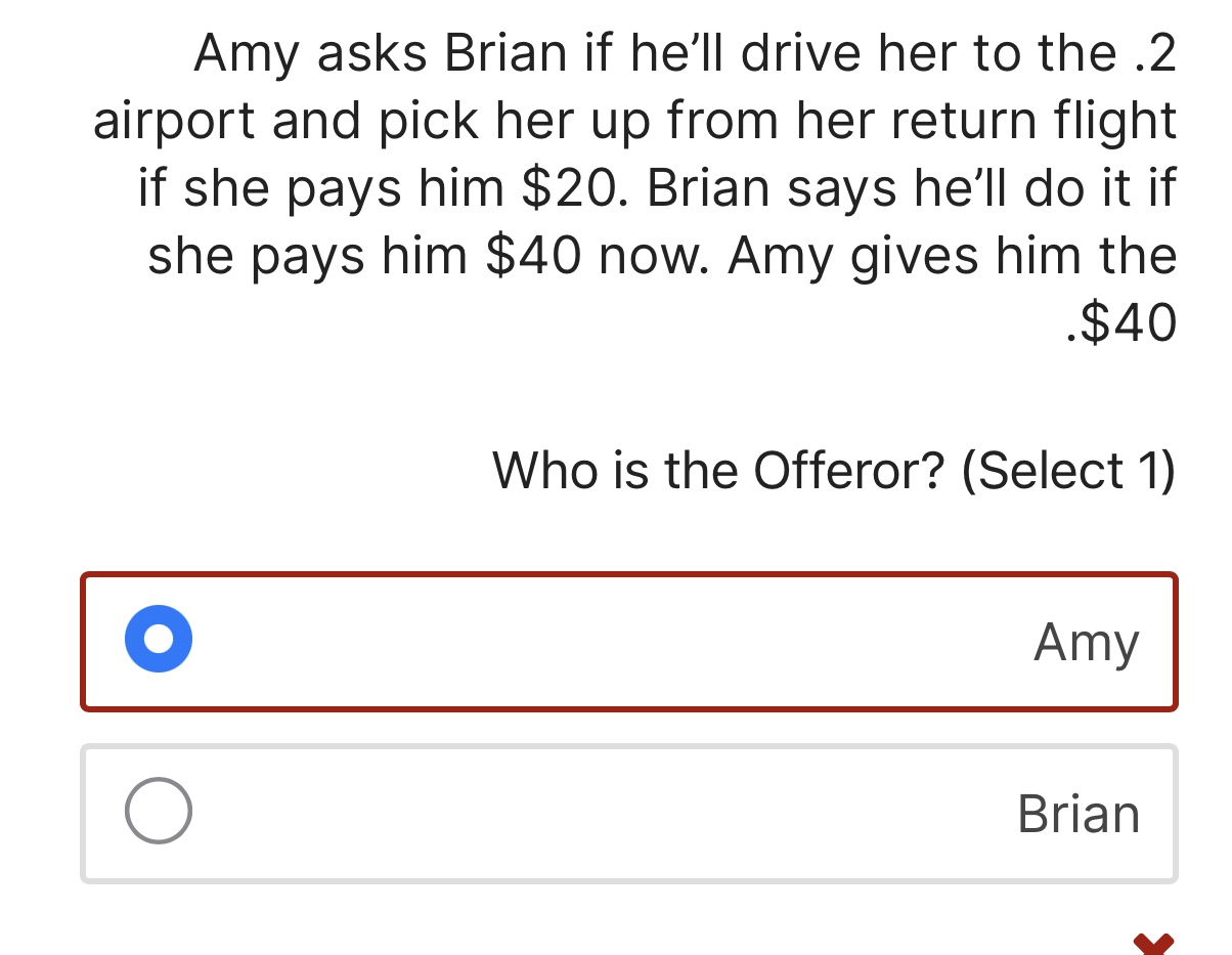 Amy asks Brian if he'll drive her to the .2 airport