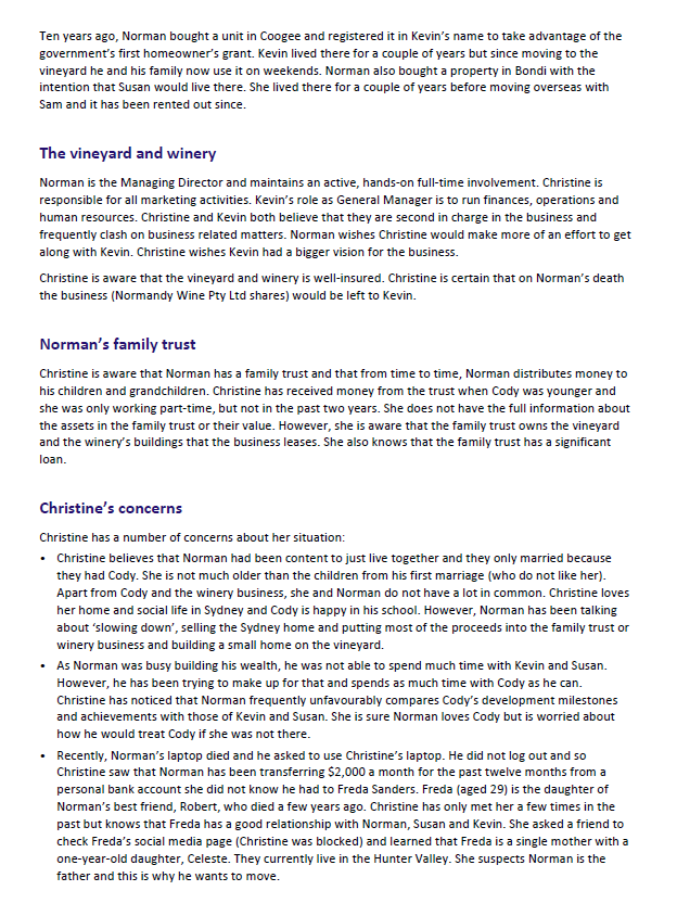 59). Together, they have a son Cody (aged 6). Norman is an