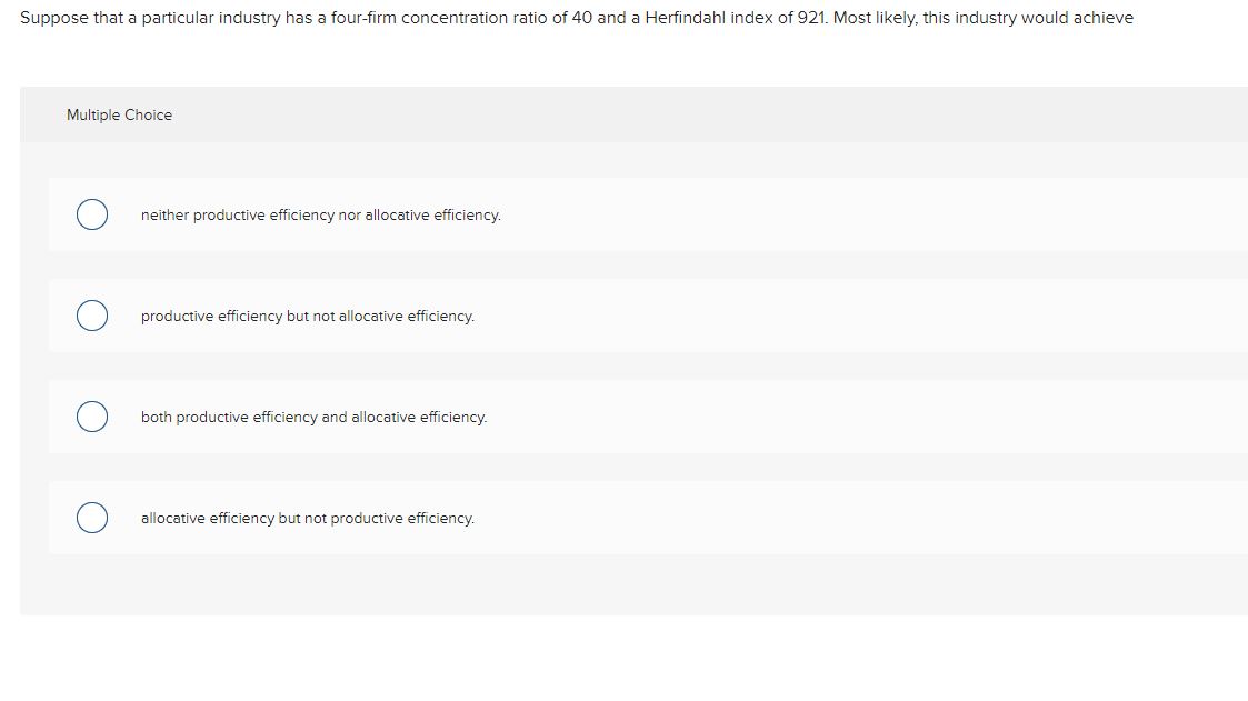monopolistically competitive firm produce to maximize profits? Multiple Choice ( Ik O