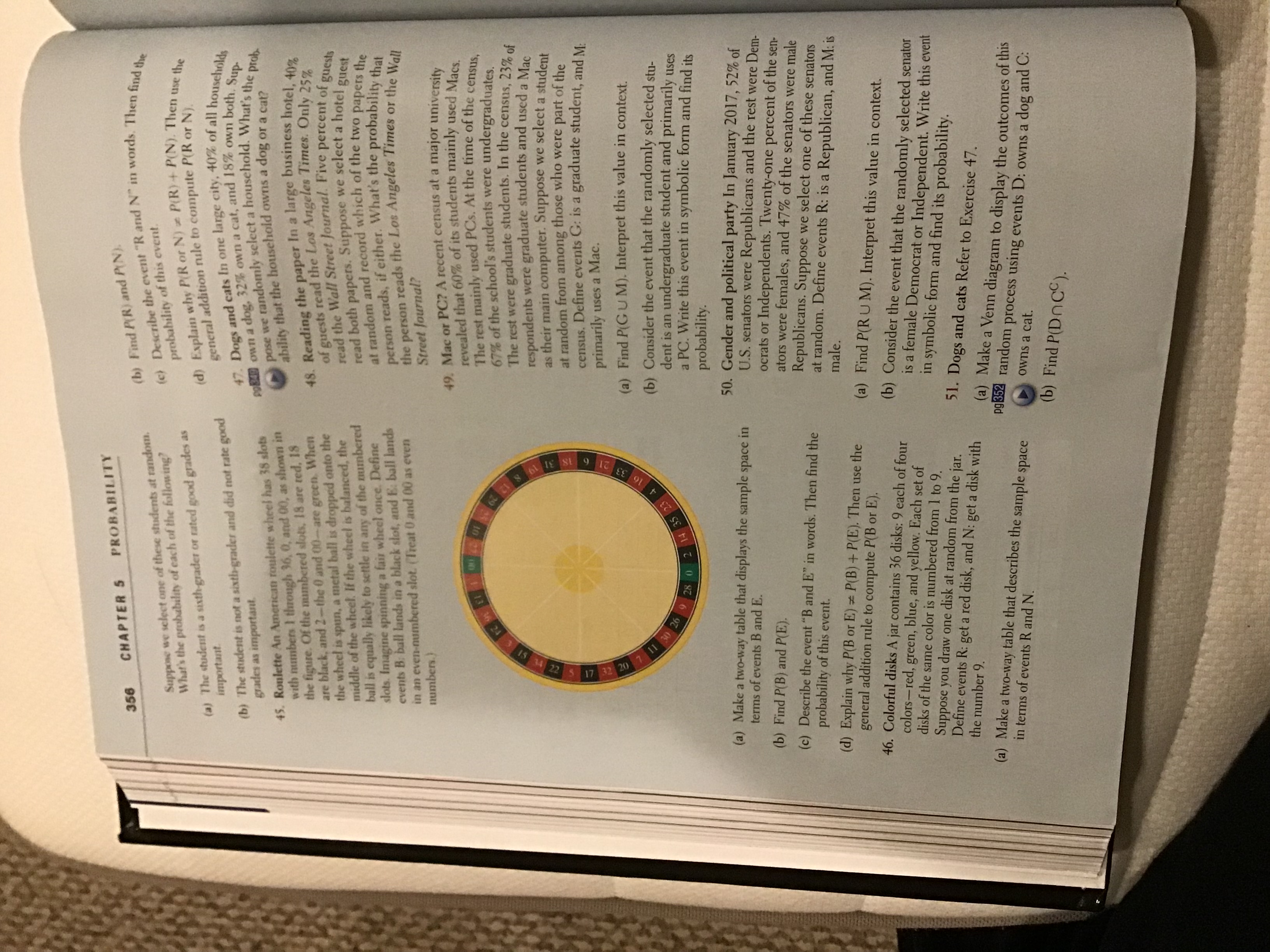 in the table? Why? (b) Find the probability that the chosen trip