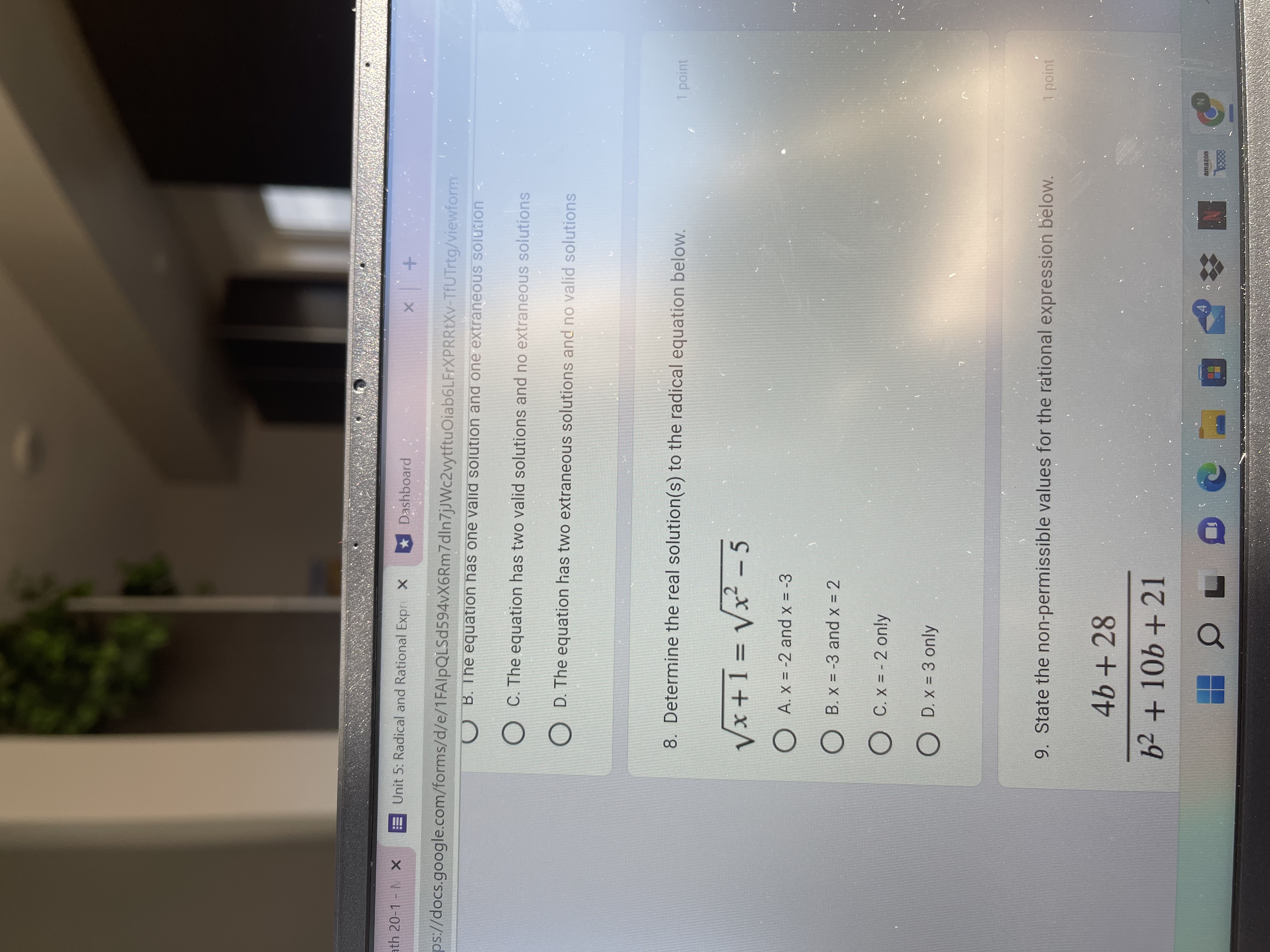 - 2, 6 (2x + 3) (x - 6)' x # 3