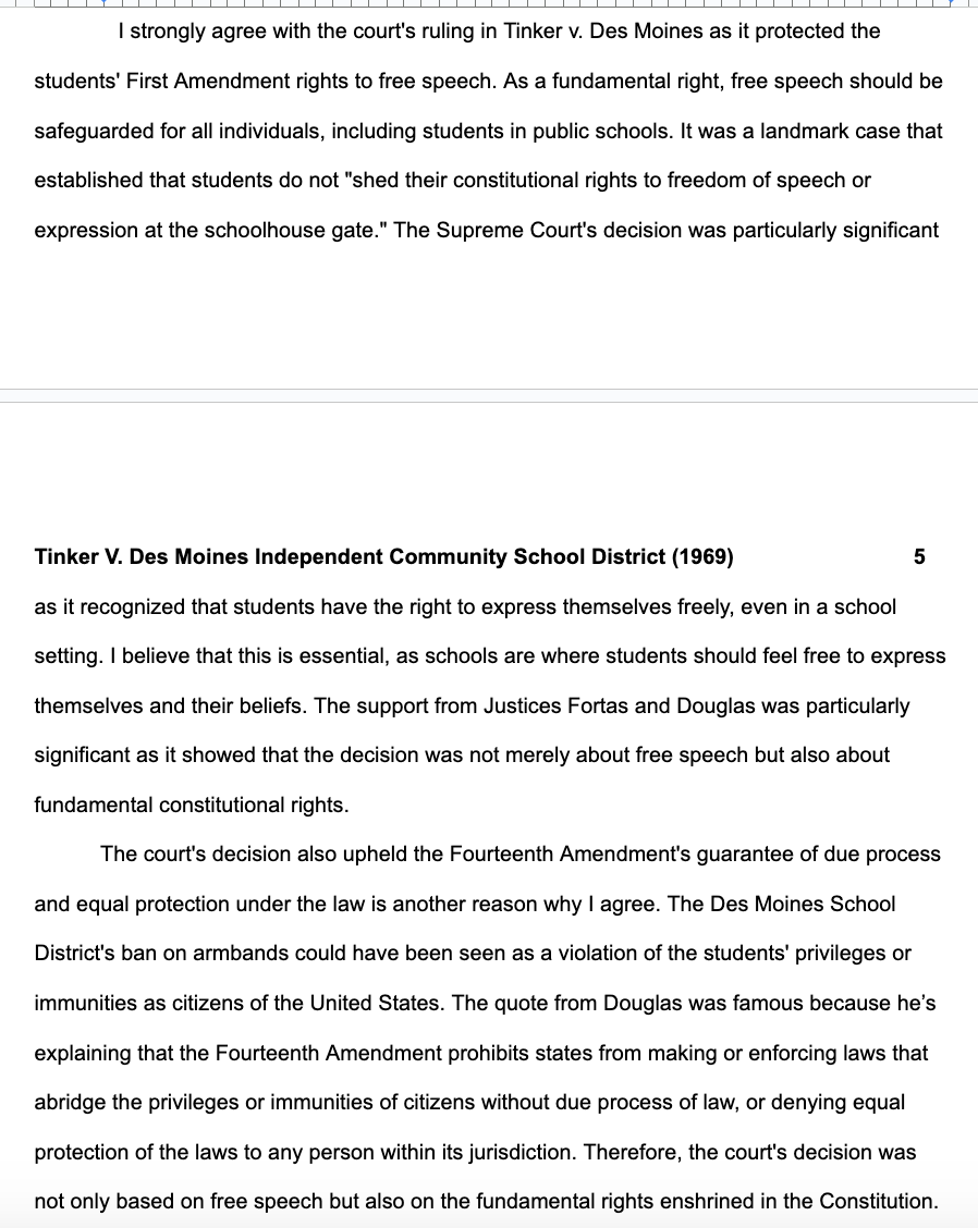 Implications for Social Justice Together, this conglomeration of evidence indicates that precedent