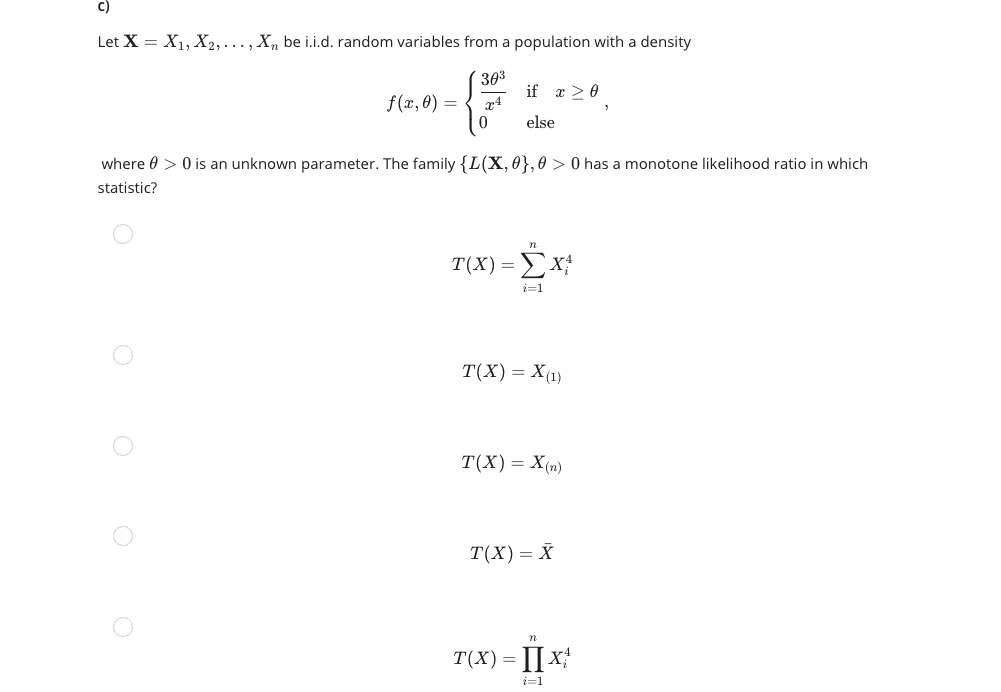 i.i.d. random variables from a population with a density 393 . f(.T.,