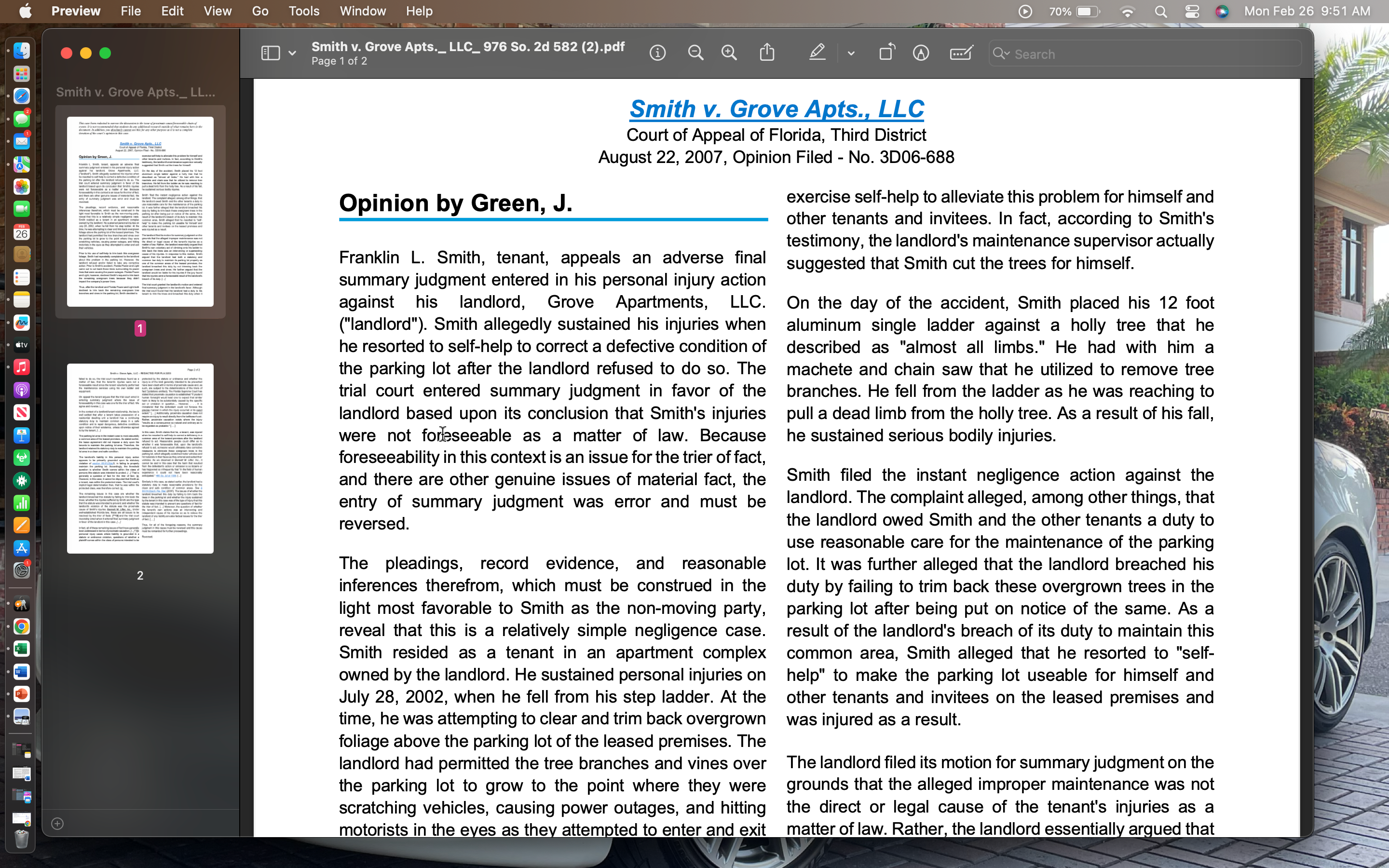  Read Smith v. Grove Apartments and draft a revised special jury
