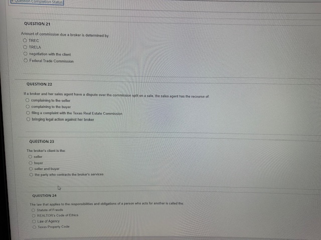 D embeding into an oral intermediry broker representation agreement O dof the