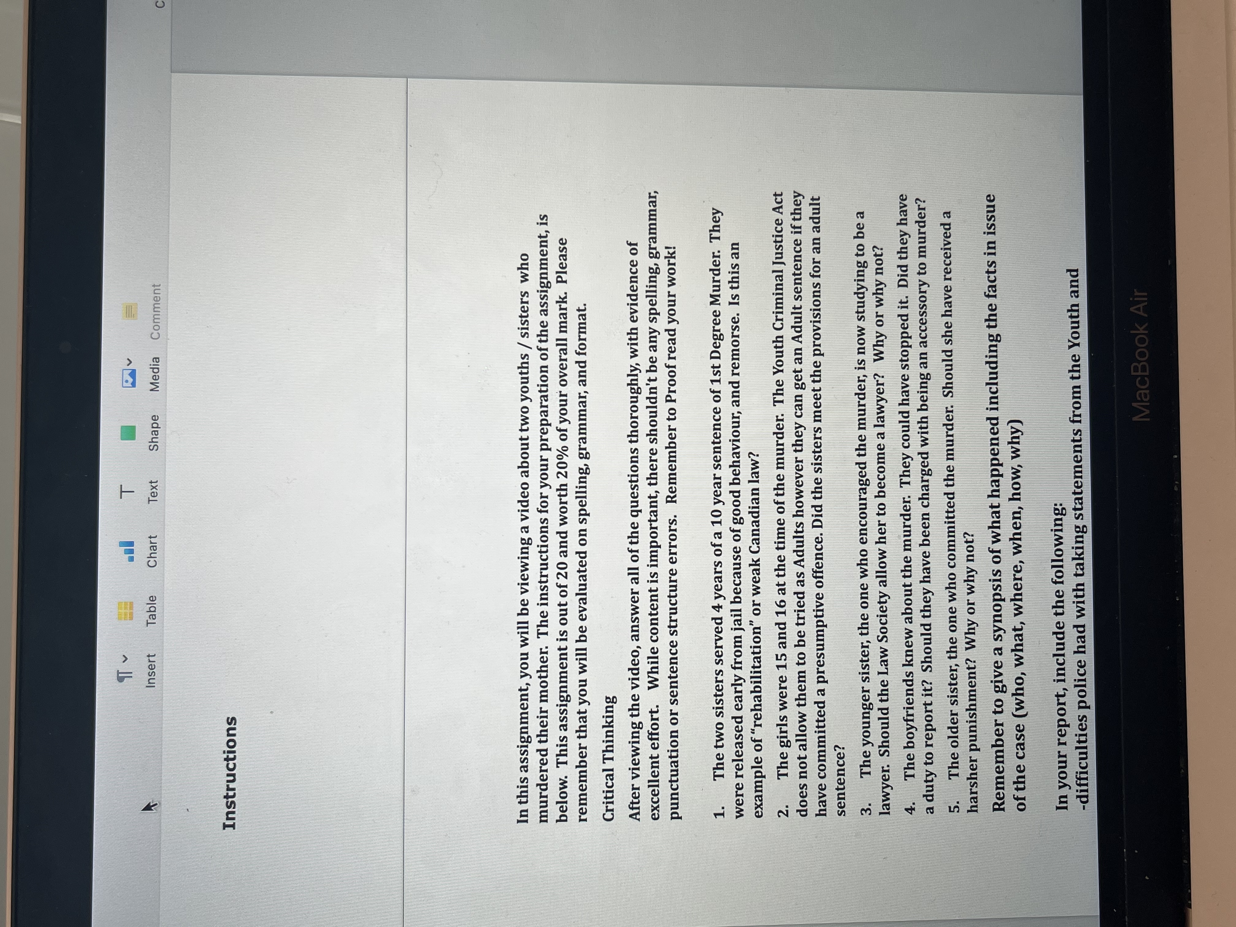 counsel. Establishing rapport: 9 - 10 a.m. .. General conversation; conversation about