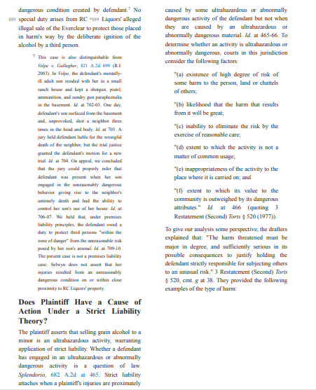879 A.2d 882 (R.I. 2005)Case: https://casetext.com/case/selwyn-v-ward No. 2002-637-Appeal. the memoranda submitted by