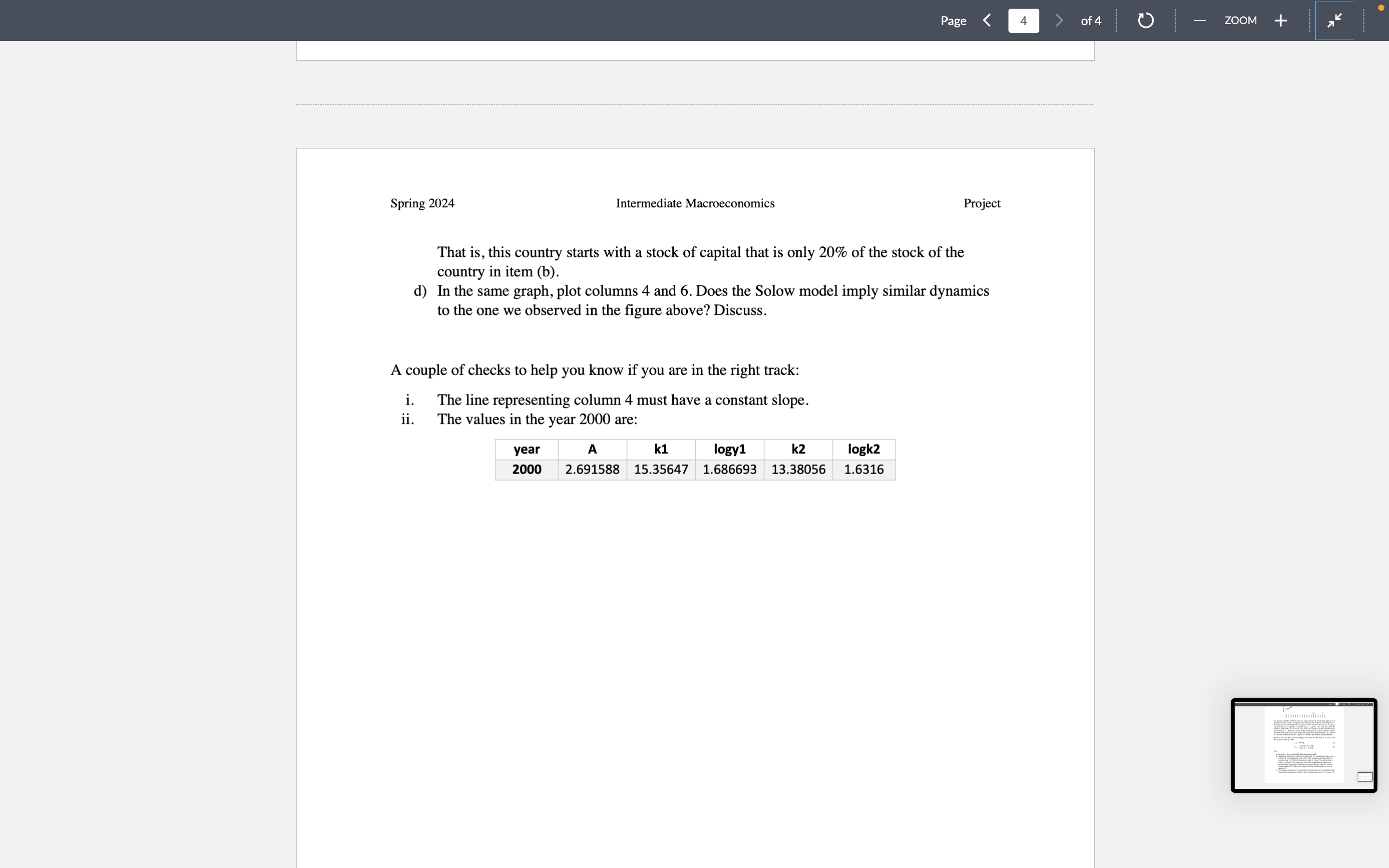 Groningen through the FRED website. Transform the data accordingly in a spreadsheet