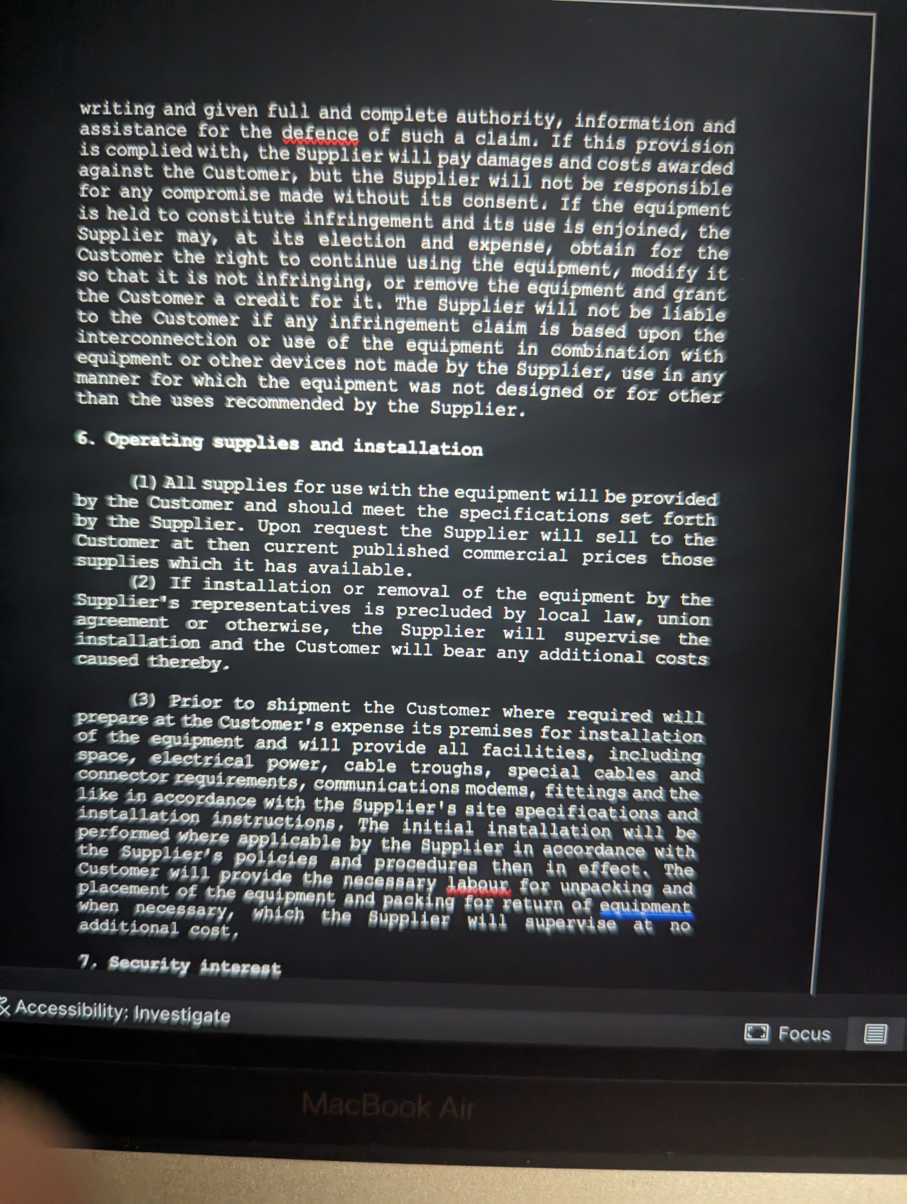 run out of innovative ideas. So, Benton wanted to buy, through his