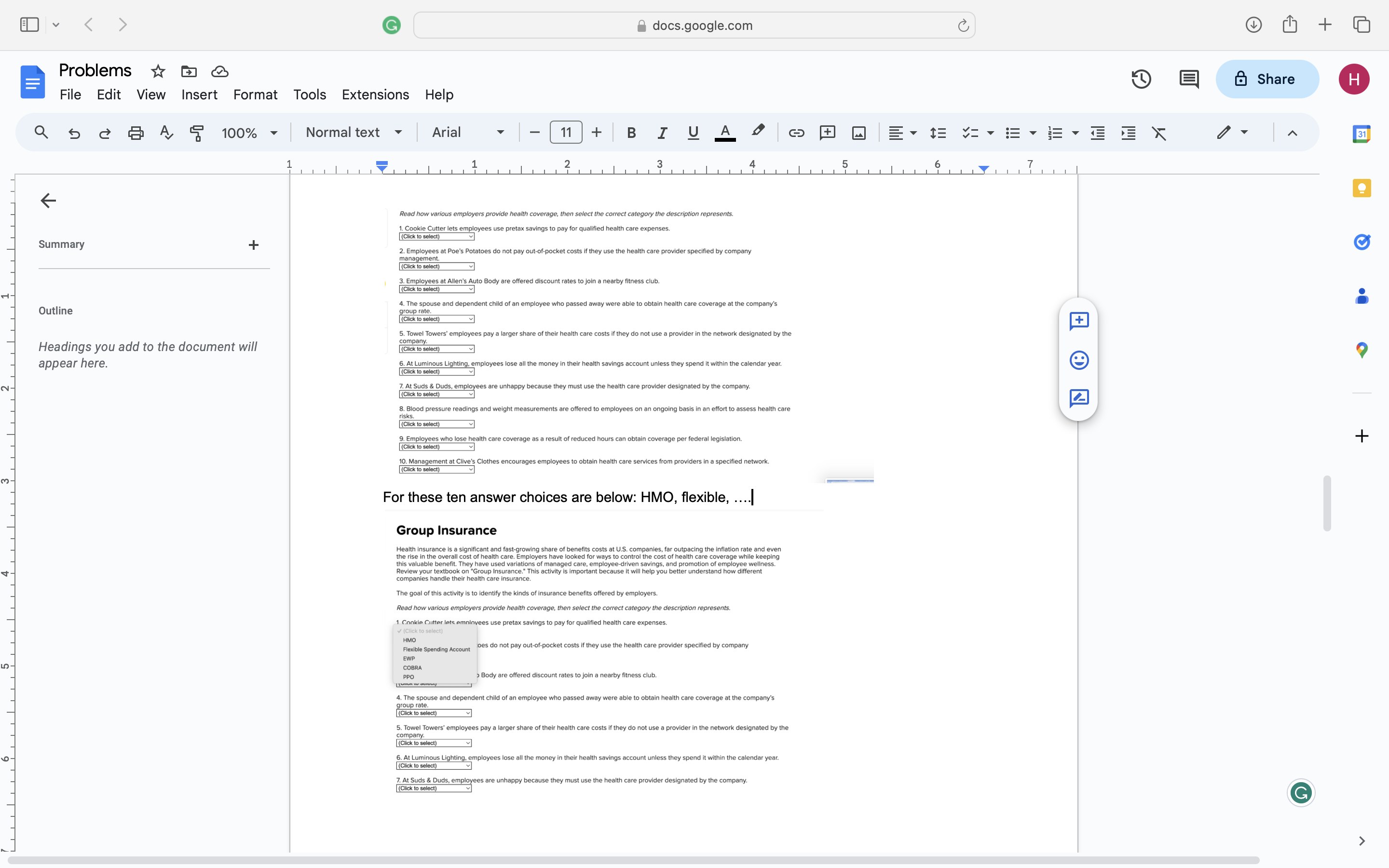 the interruptic page breaks. You can change the format for any of