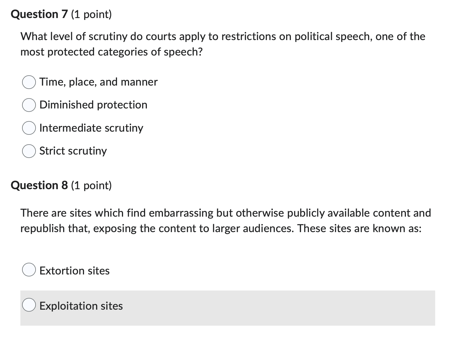 public officials: 0 Cannot sue a newspaper for defamation. O Cannot sue