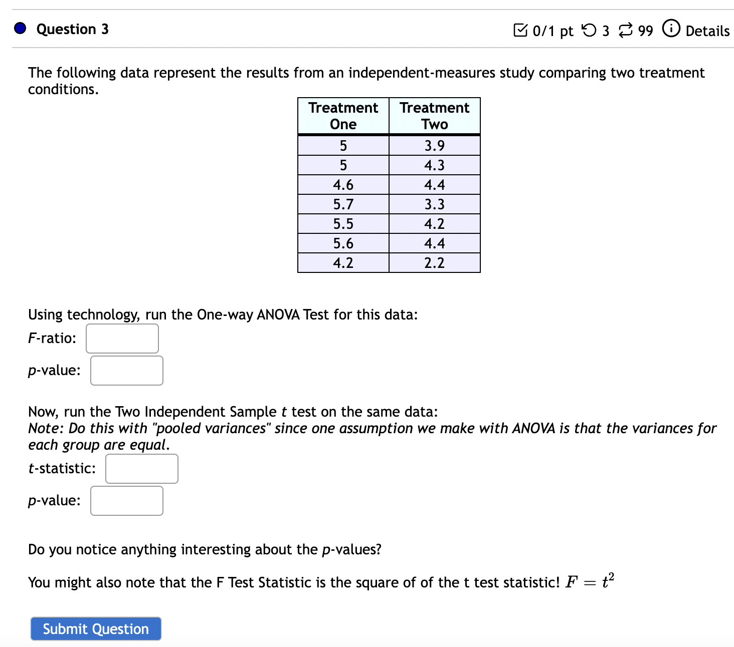 pt '0 3 8 99 G Details Here is a bivariate data