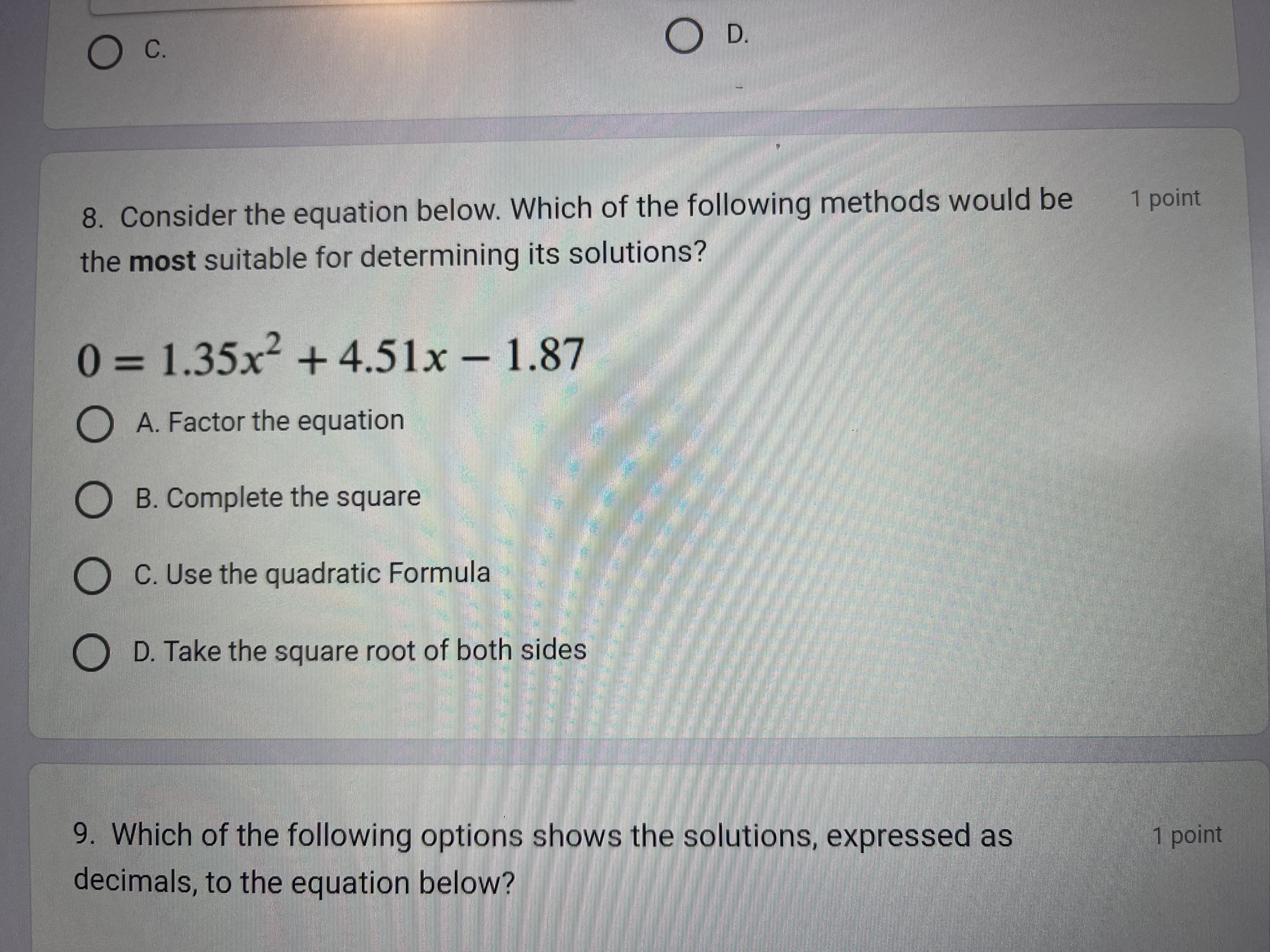 +4x+4-4)-7 HOLOC-B amazon ENG 18888 ON USMath _ X Quadratic Equations Sum