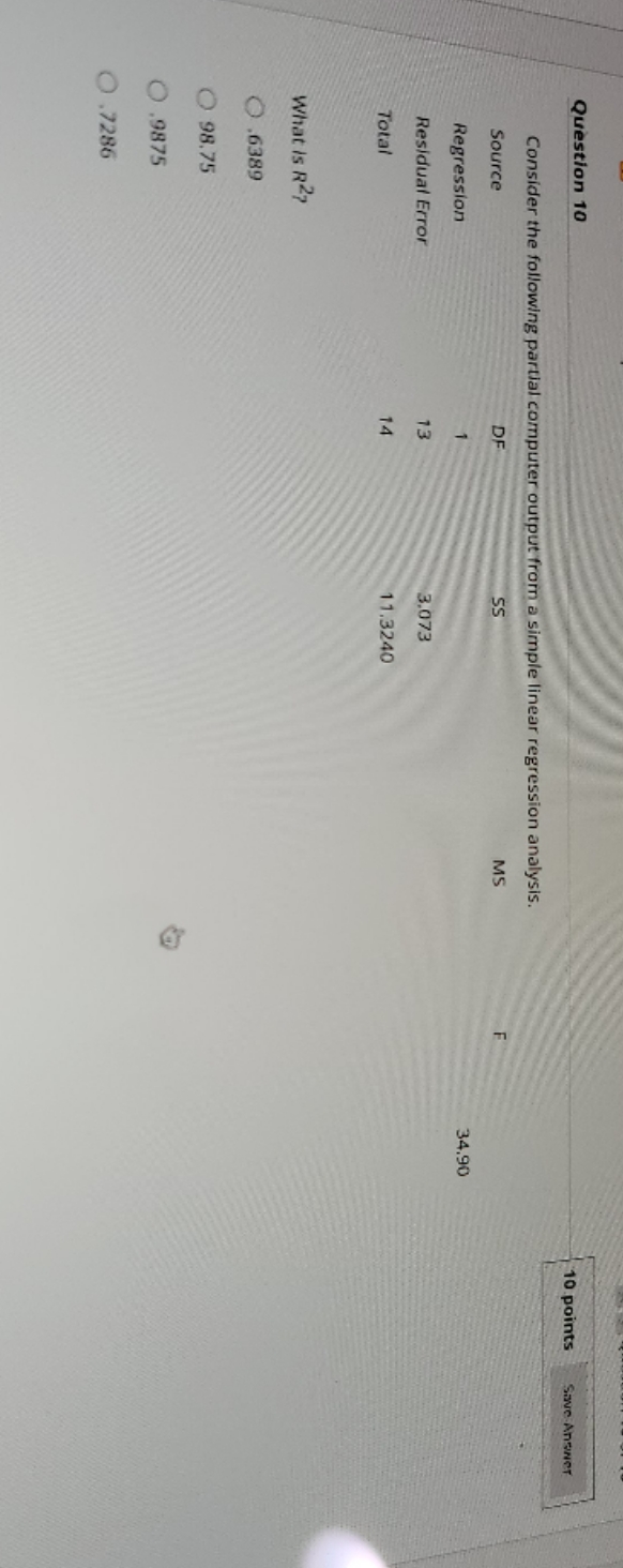  please answer Question 10 10 points SING AndNCT Consider the following