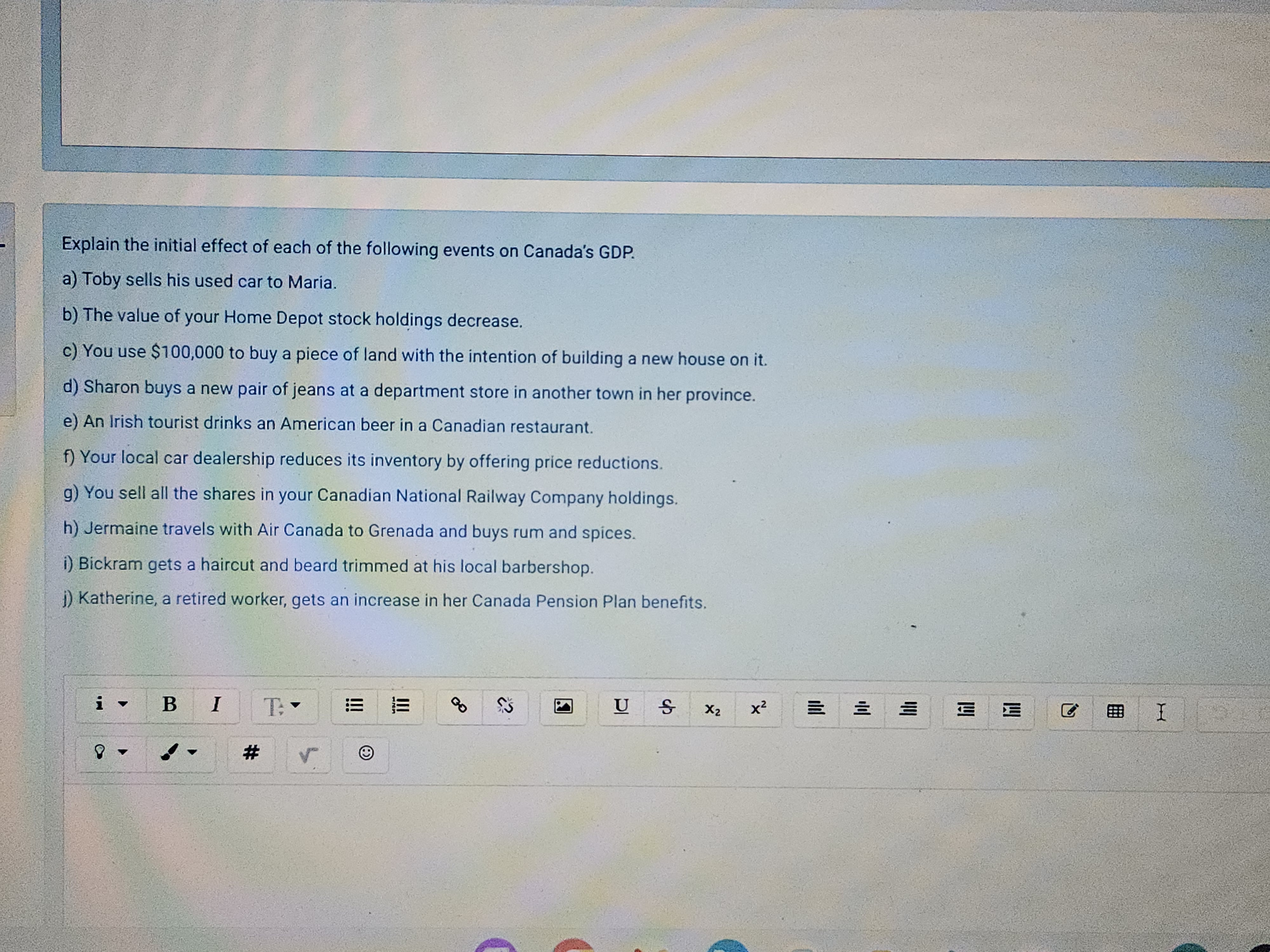 of 2.8% percent instead. Explain how this will affect the real wages