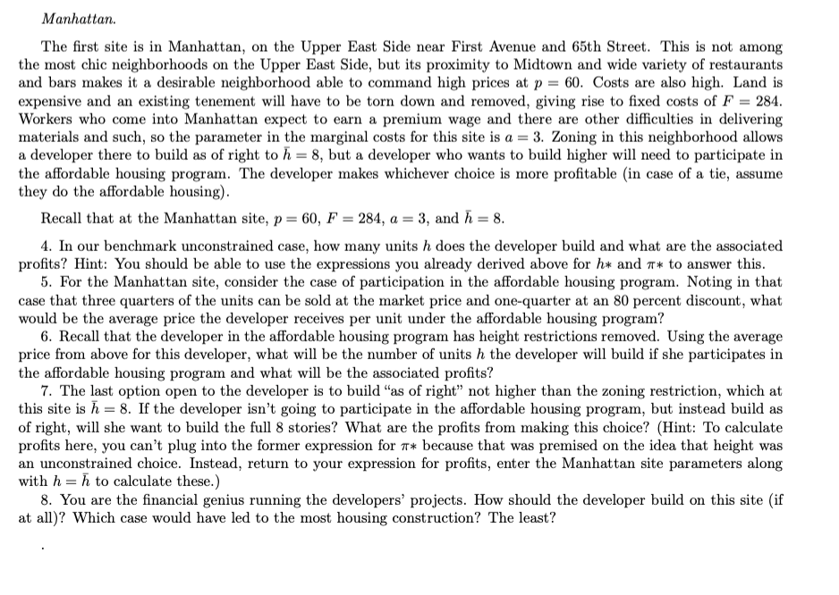 considering residential projects in three of the five boroughs of New York