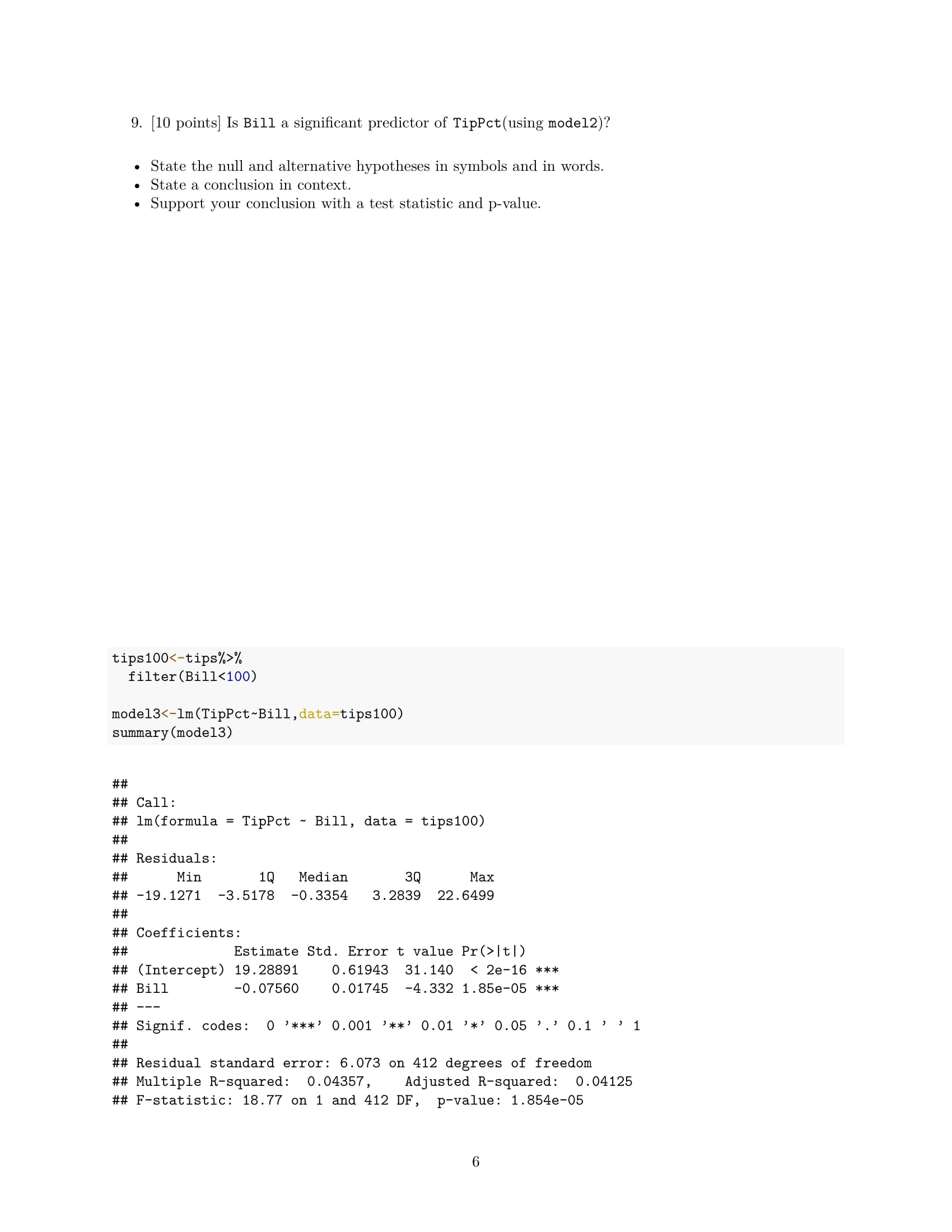 under what conditions a server can expect the largest tips for example,