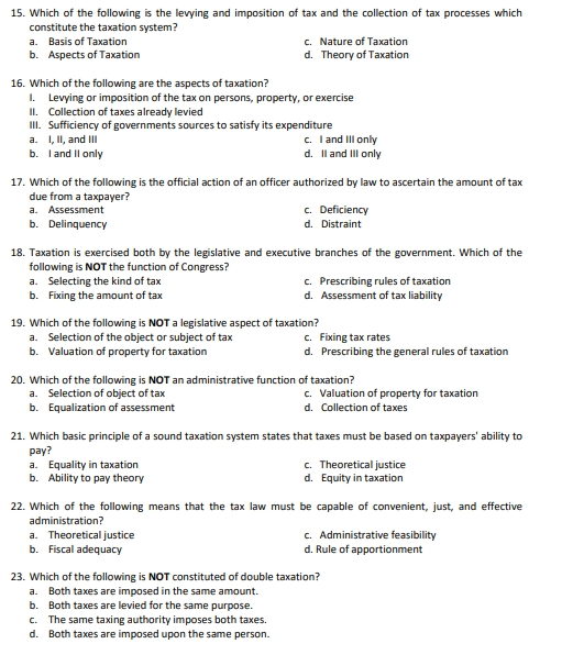 Analyze the following statements: Statement I: The Constitution is the source of