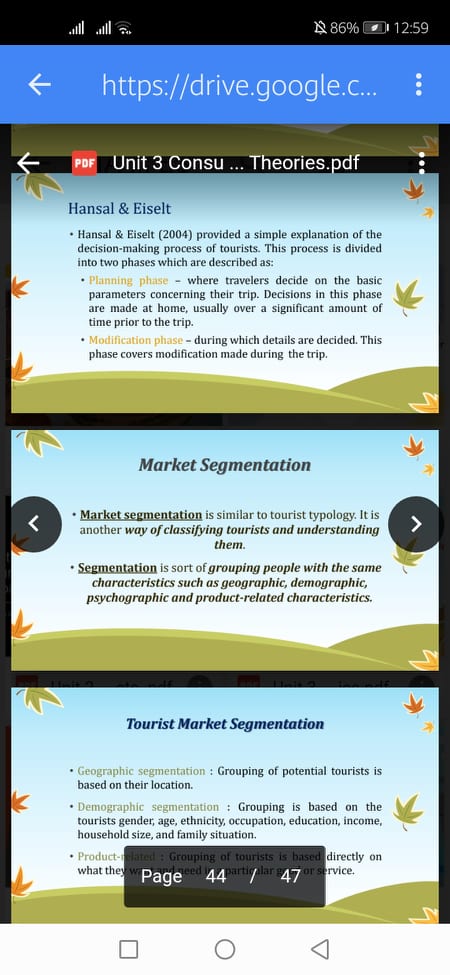 opportunities, quality/quantity of travel information, type of arrangement offered. K The Buying