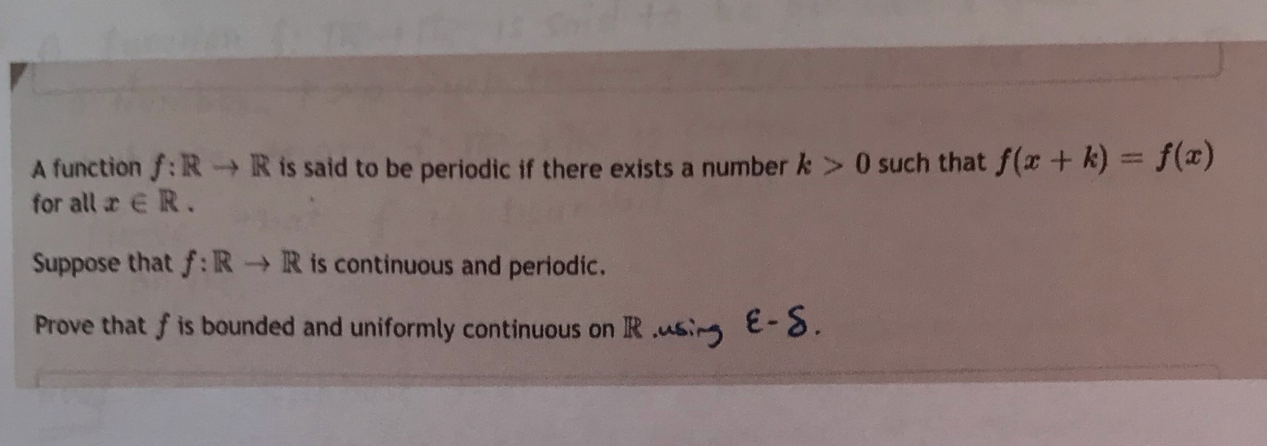  Could someone please help me with this problem A function f: