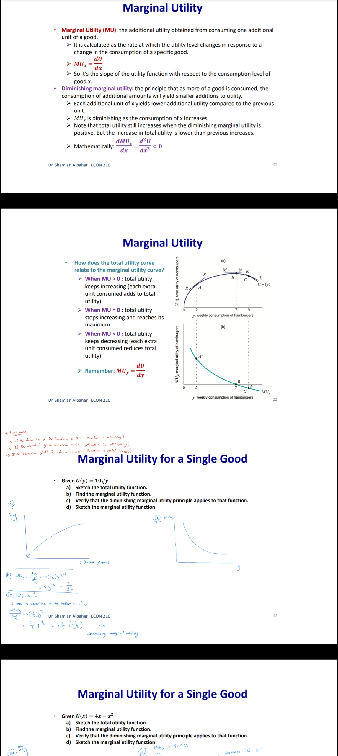Administration Kuwait University Fall 2022 Budget Constraint ' Notation: x: quantity of